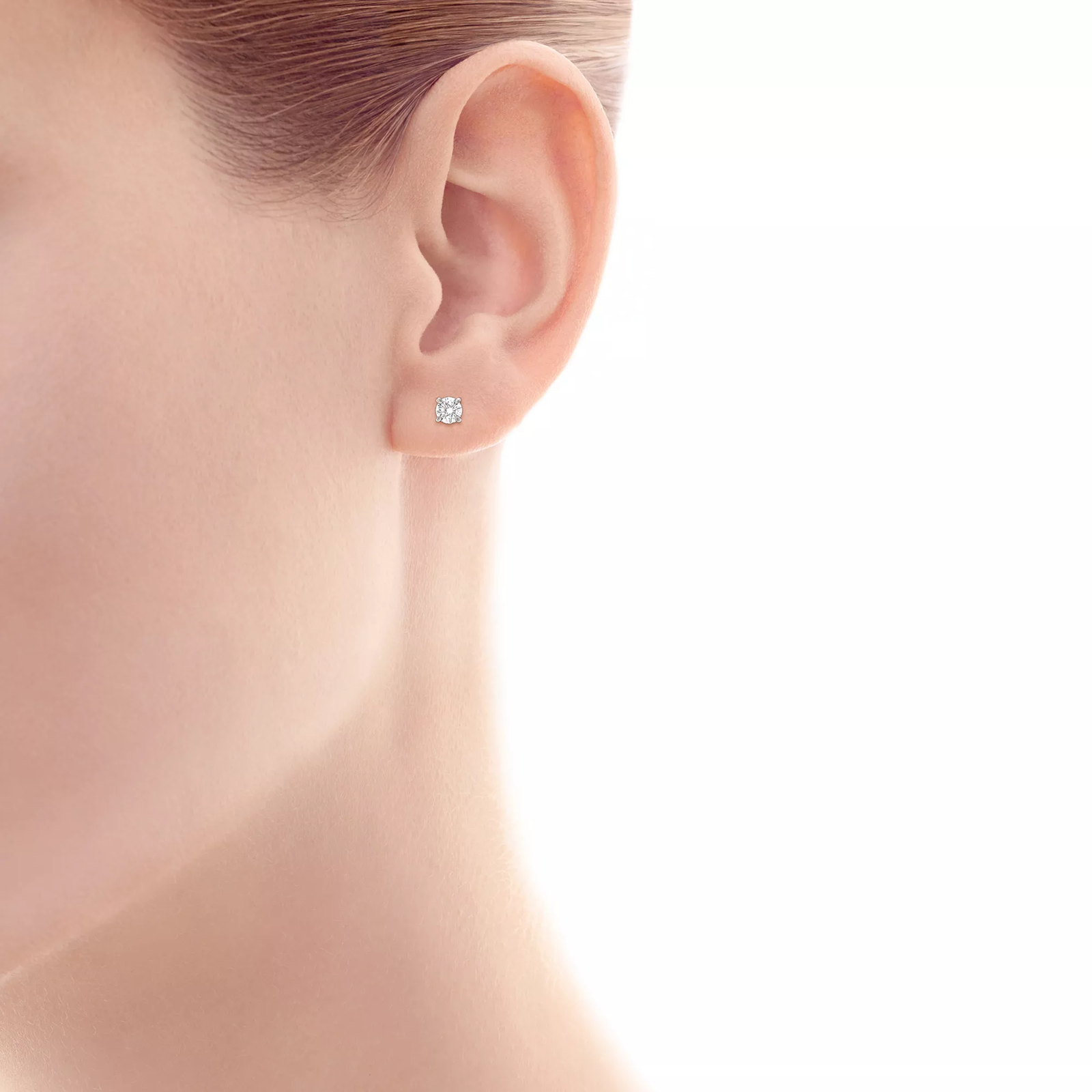 Diamond Earrings in Platinum