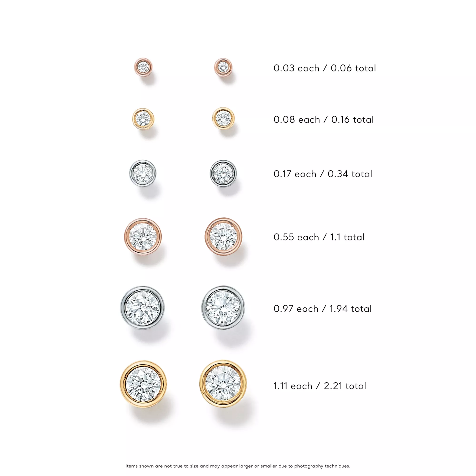 Diamonds by the Yard Earrings in Platinum