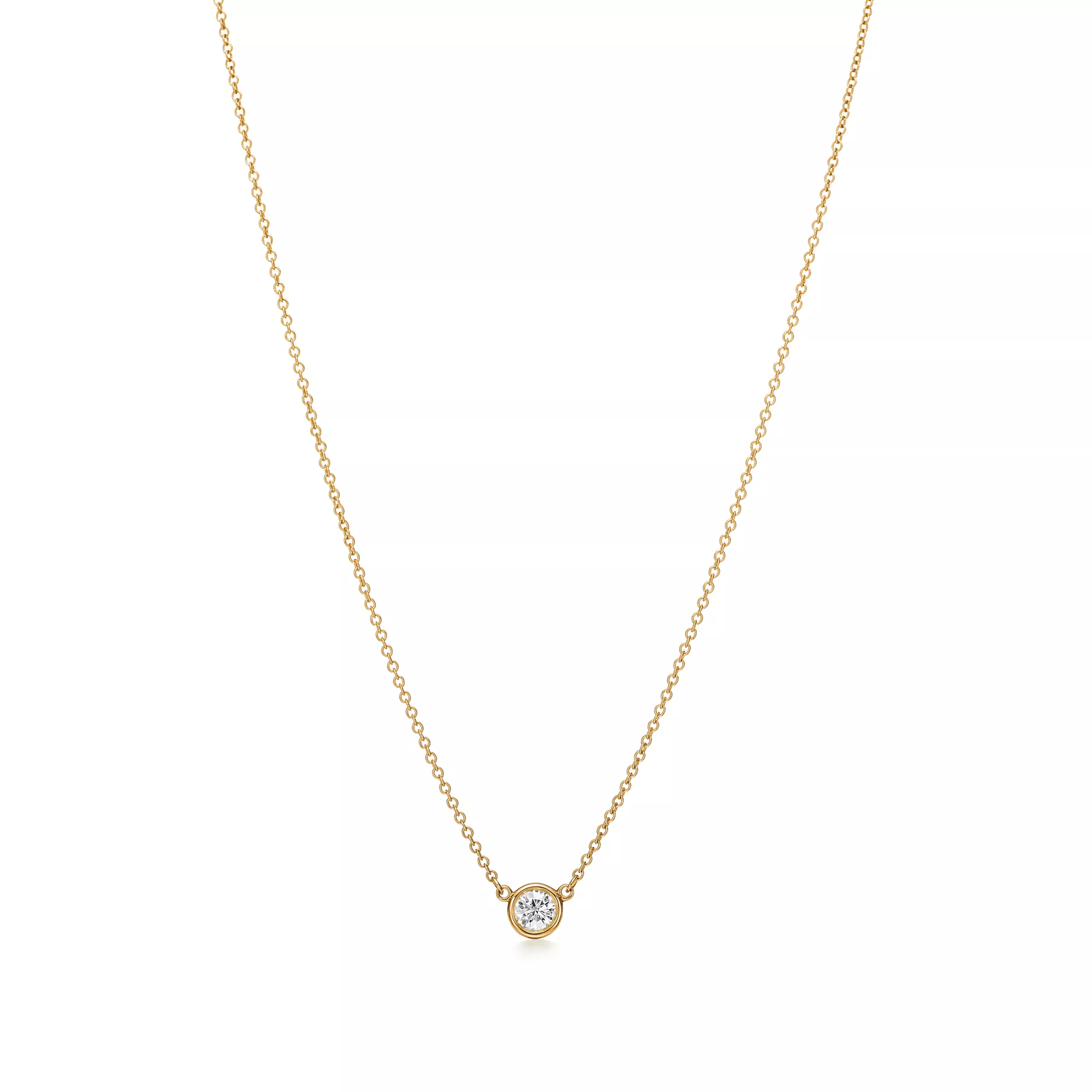 Diamonds by the Yard Pendant in Yellow Gold