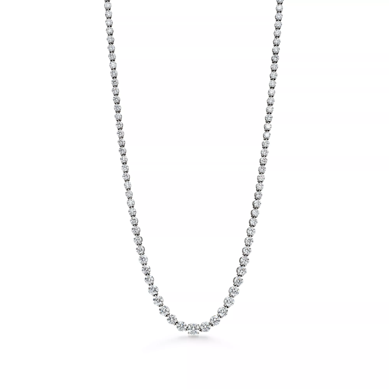 Diamond Necklace in Platinum