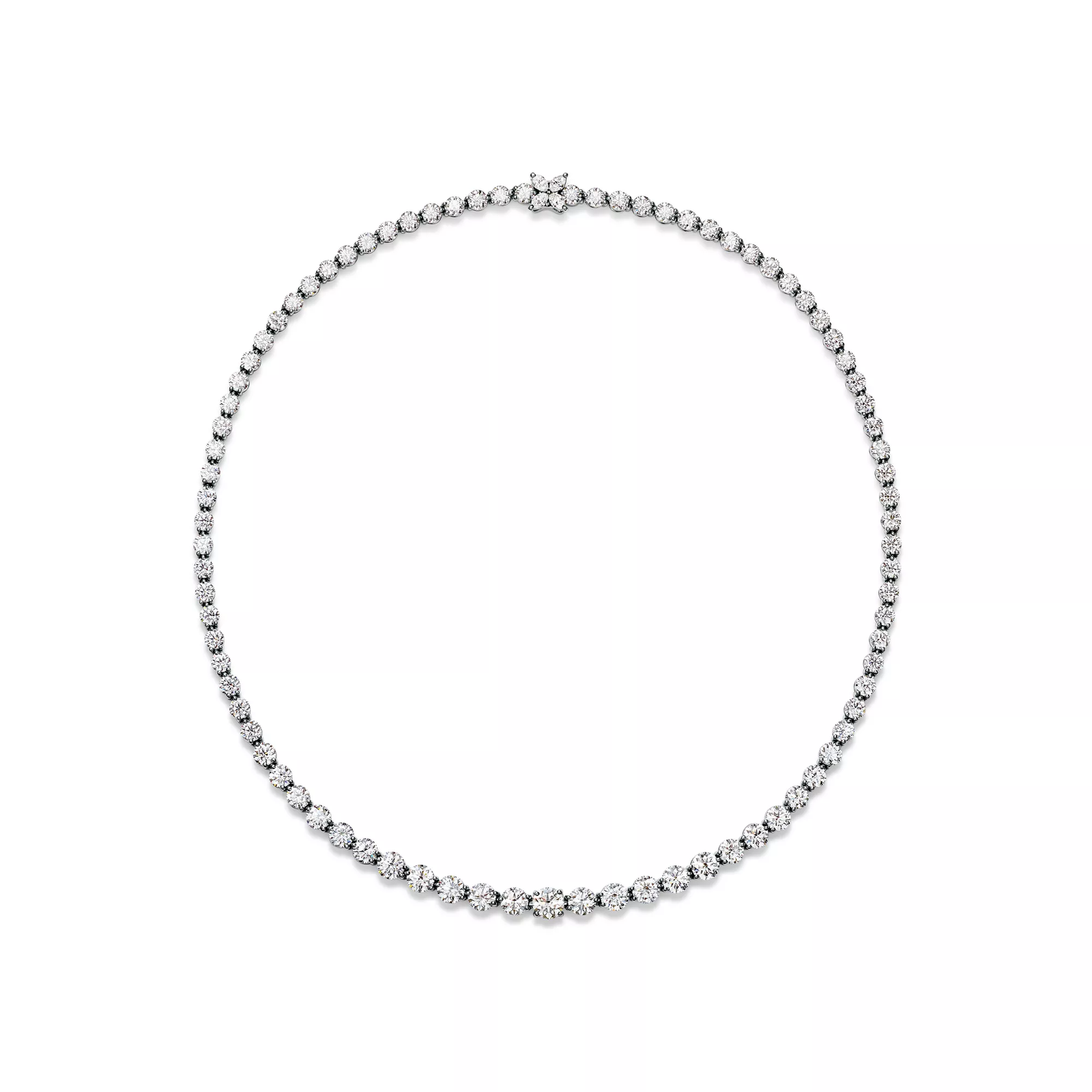 Diamond Necklace in Platinum