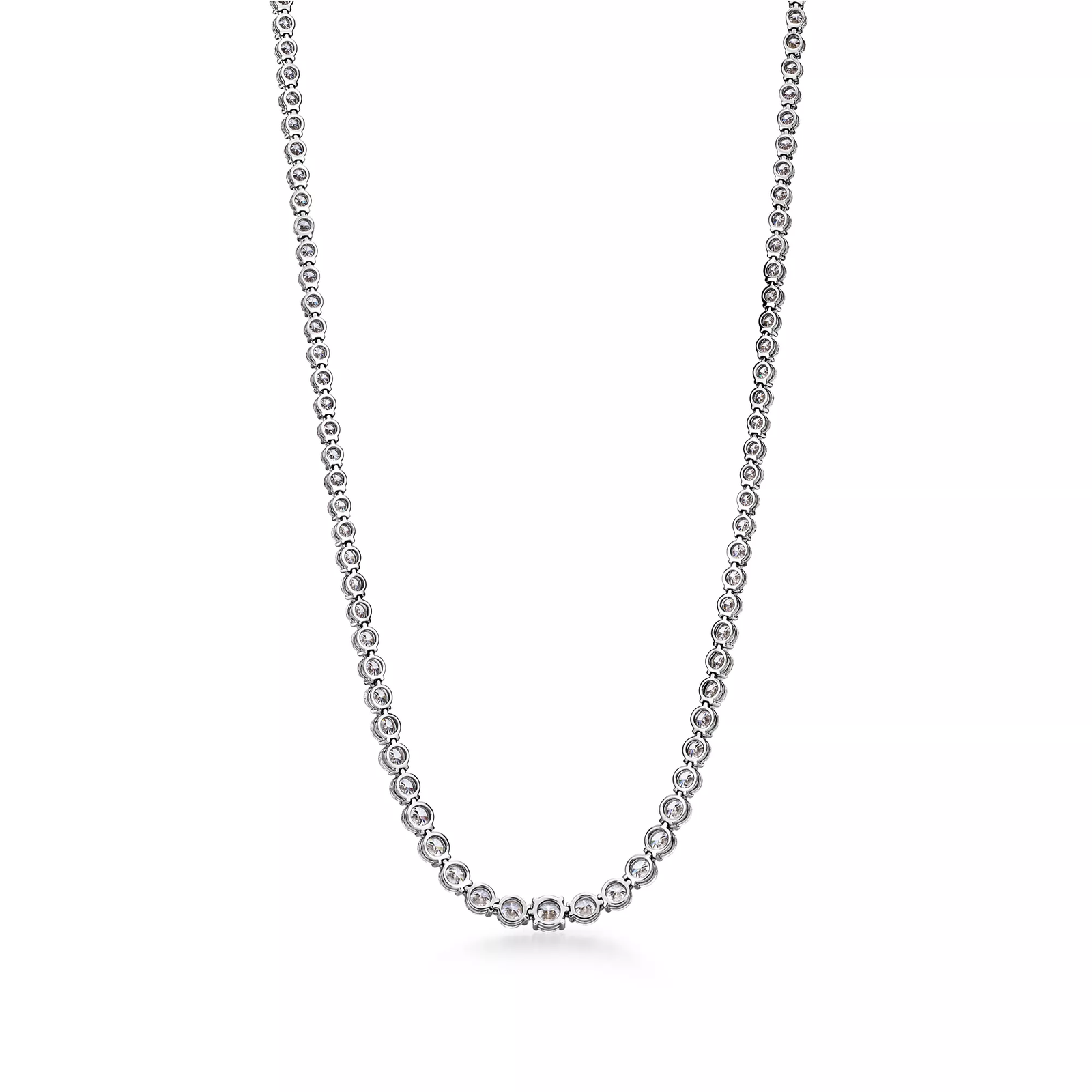 Diamond Necklace in Platinum