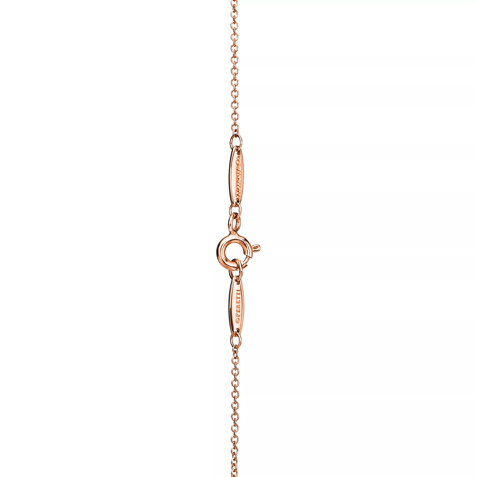 Diamonds by the Yard Pendant in Rose Gold