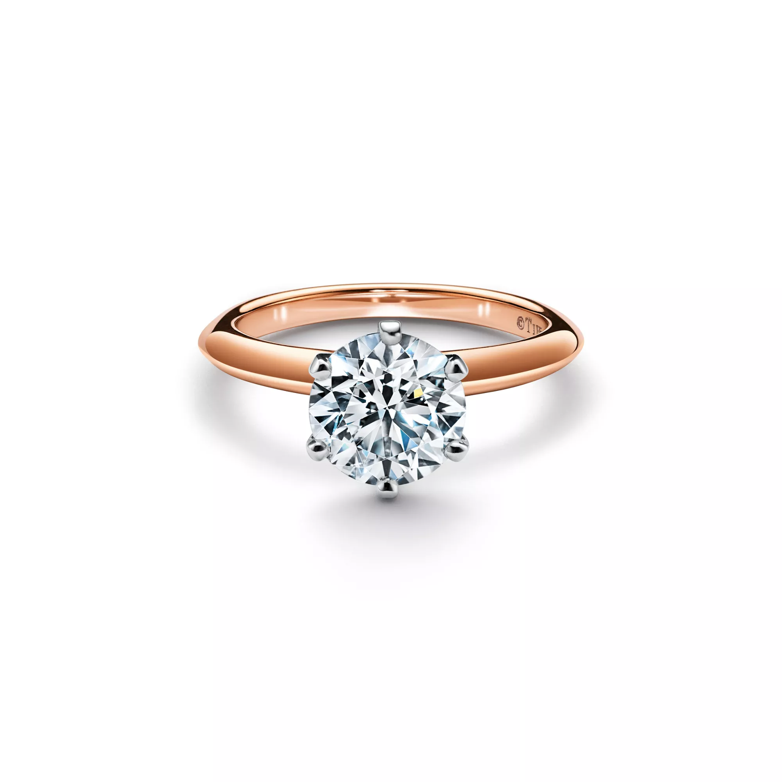 Engagement Ring in 18k Rose Gold