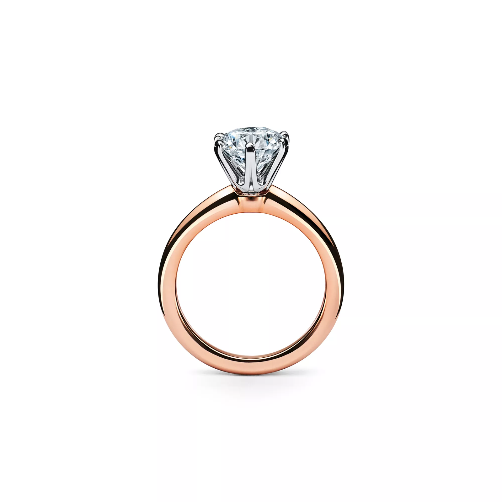 Engagement Ring in 18k Rose Gold