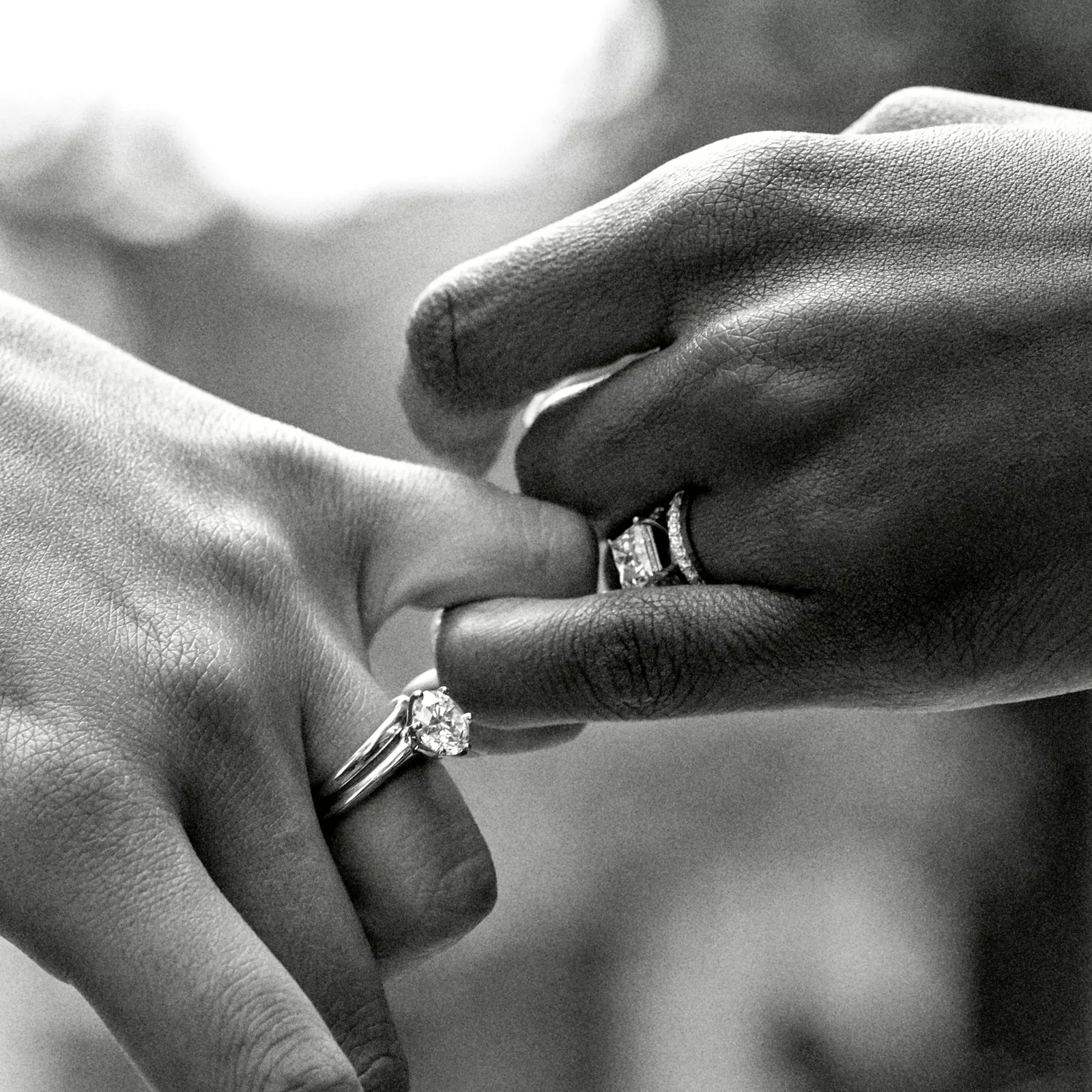 Half Eternity Ring in Platinum with Diamonds, 2 mm Wide