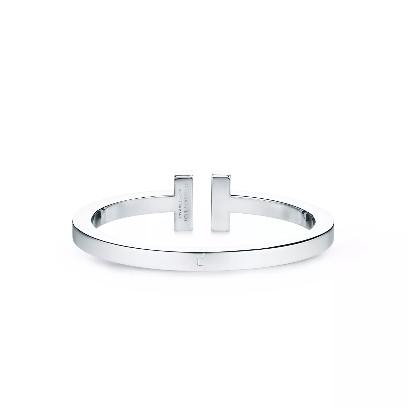 Pave Diamond Square Bracelet in White Gold