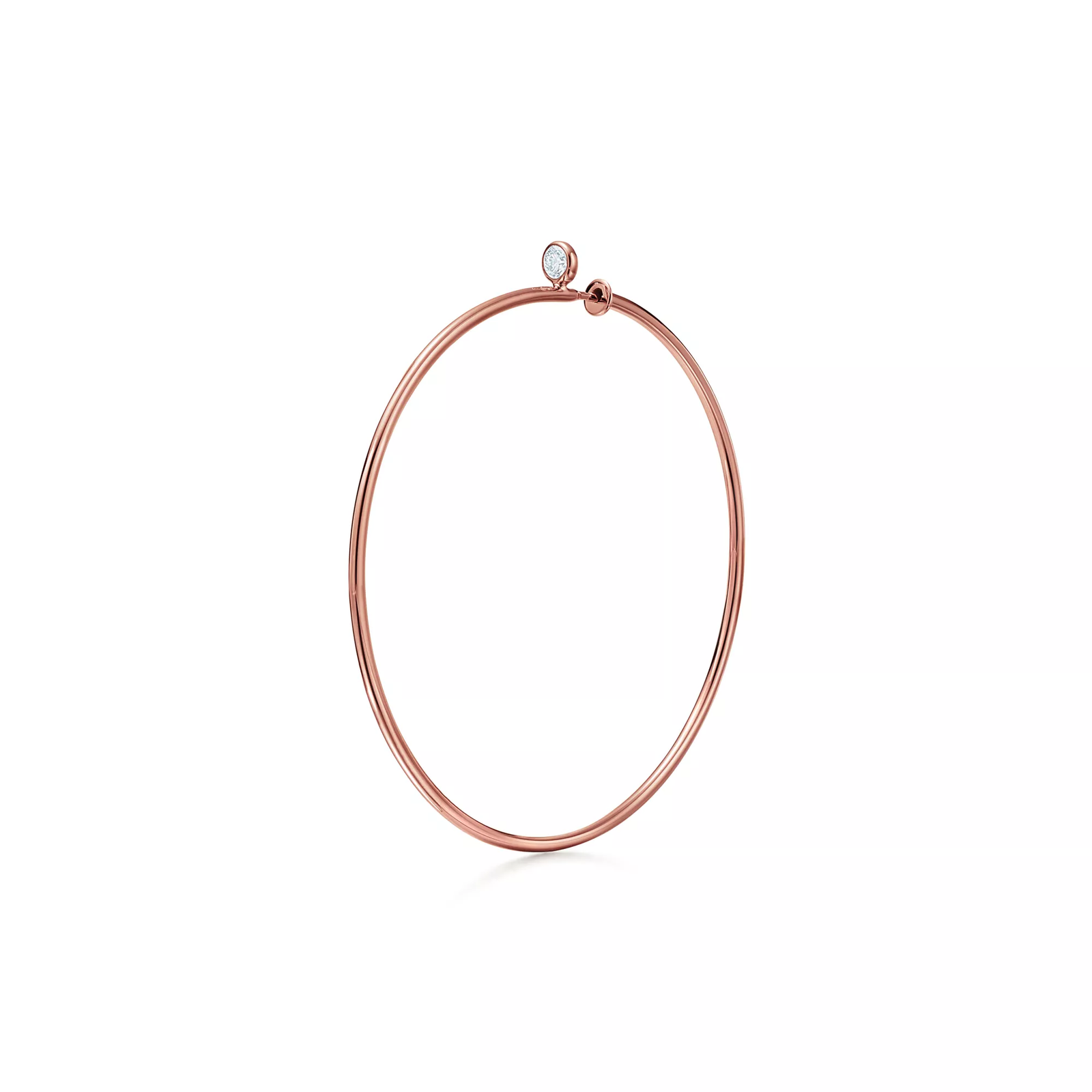 Diamond Hoop Earrings
