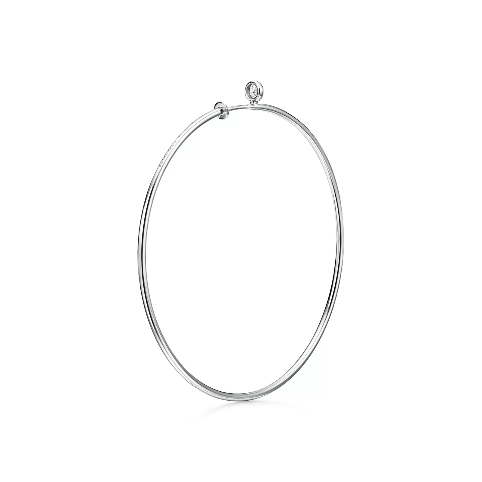 Diamond Hoop Earrings