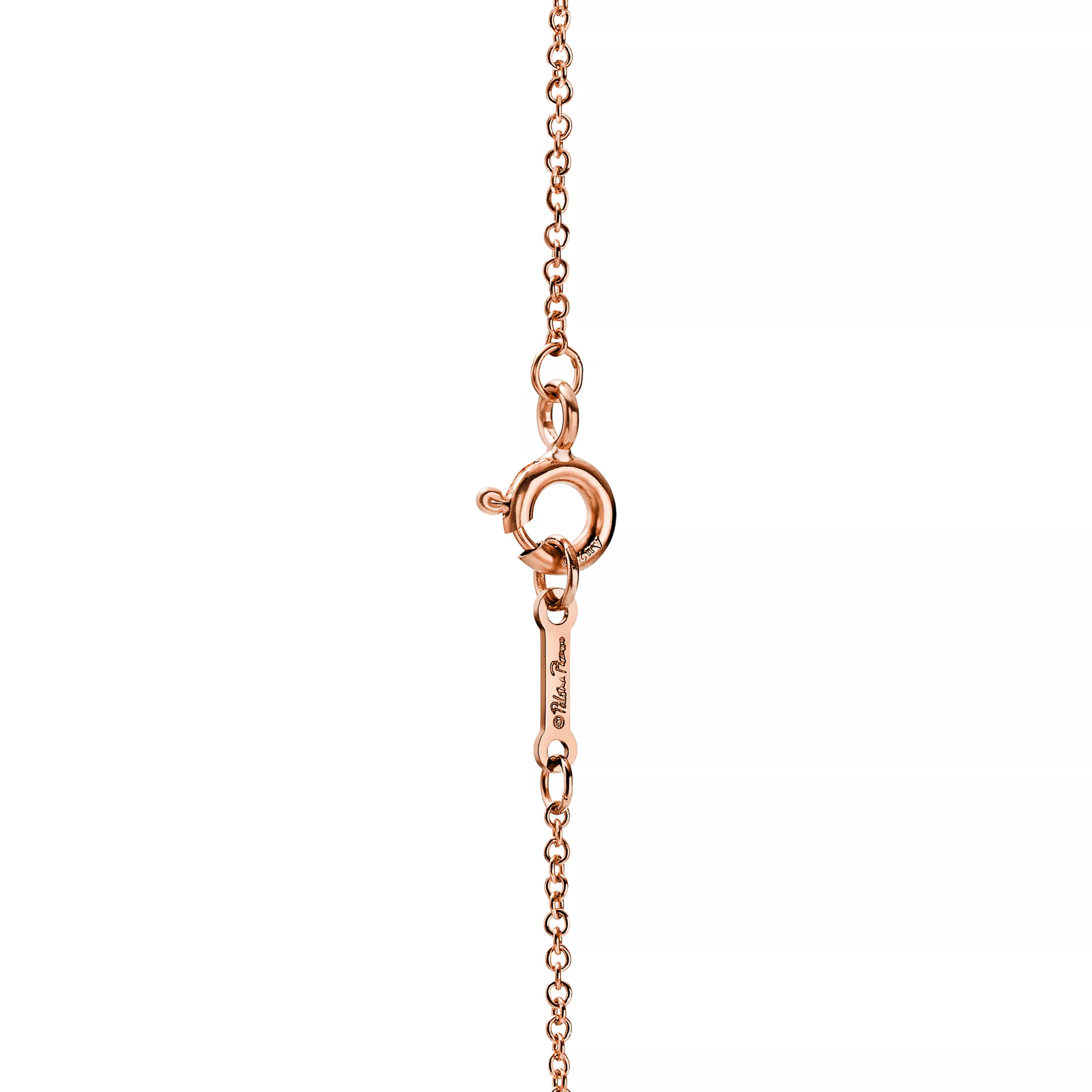 Loving Heart Small Pendant in Rose Gold