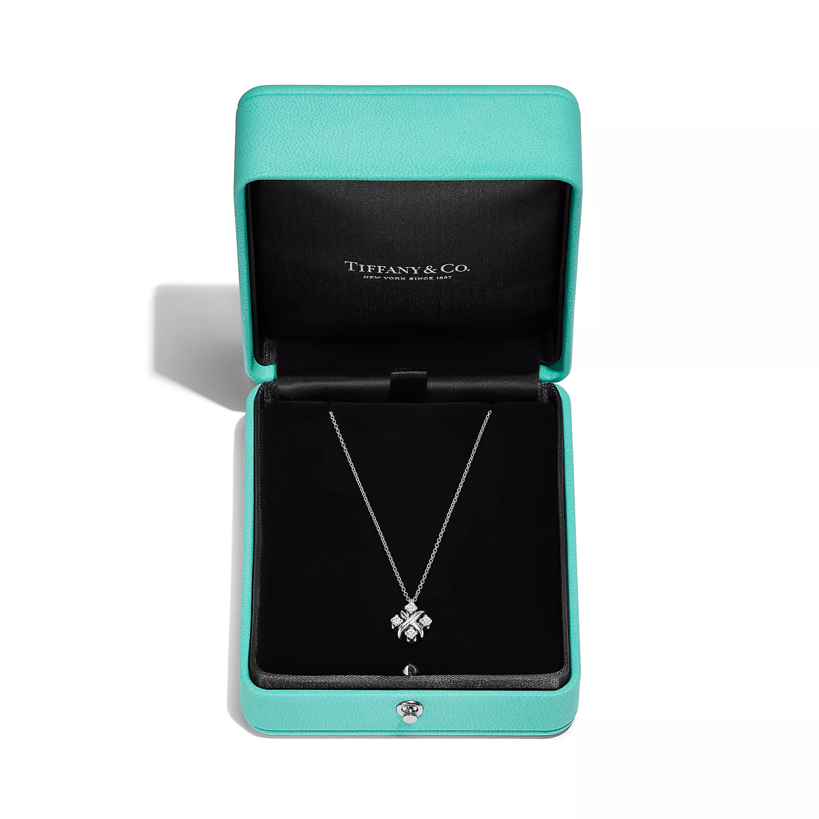 Pendant in Platinum with Diamonds