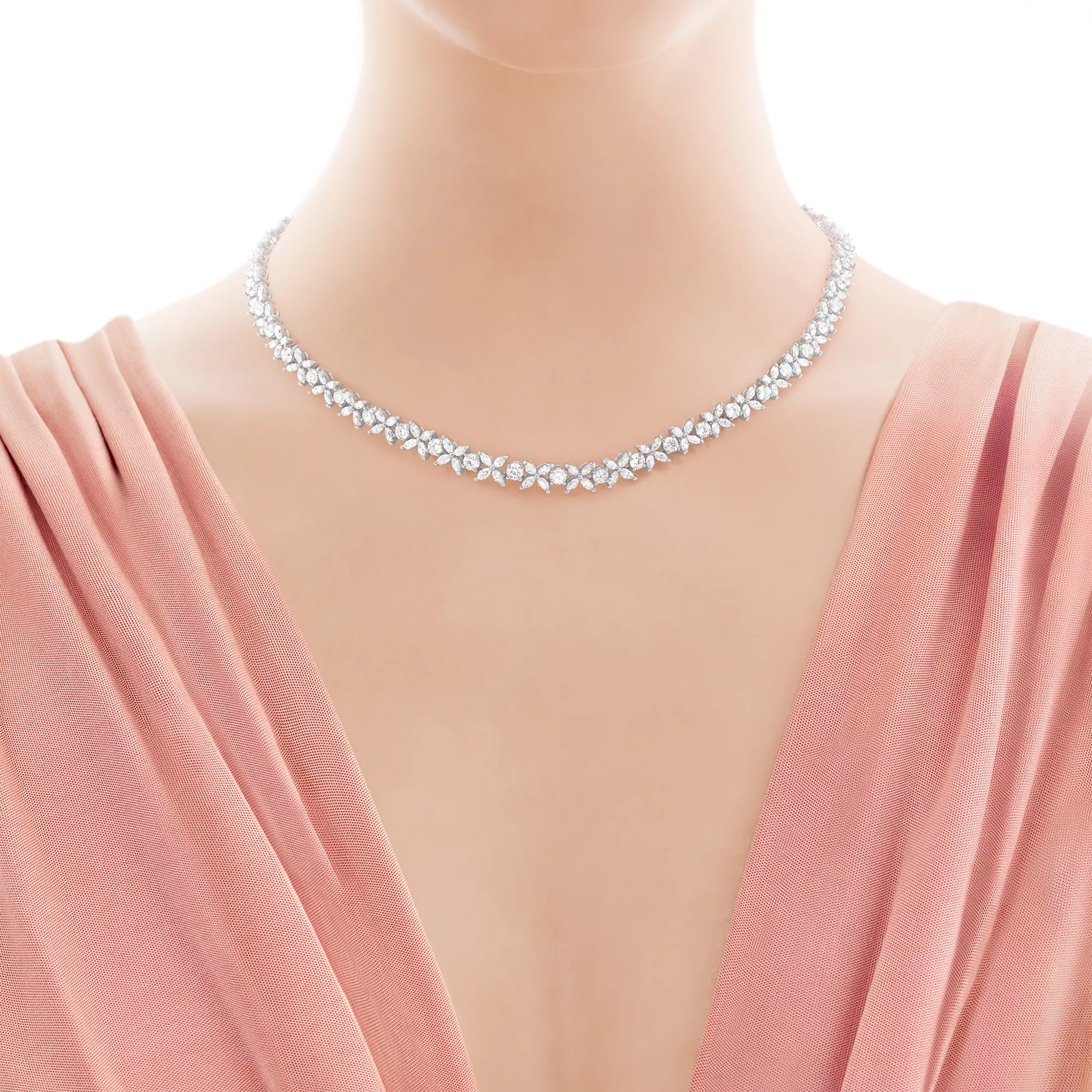 Alternating Graduated Necklace