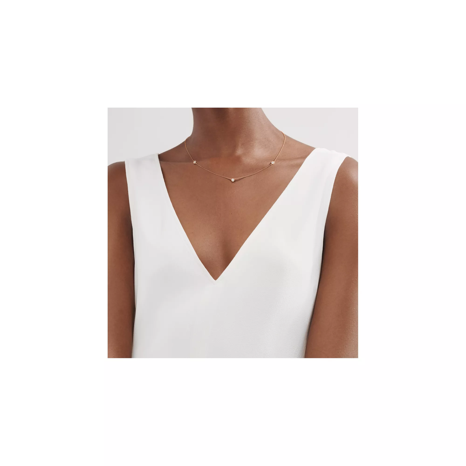 Diamonds by the Yard Necklace