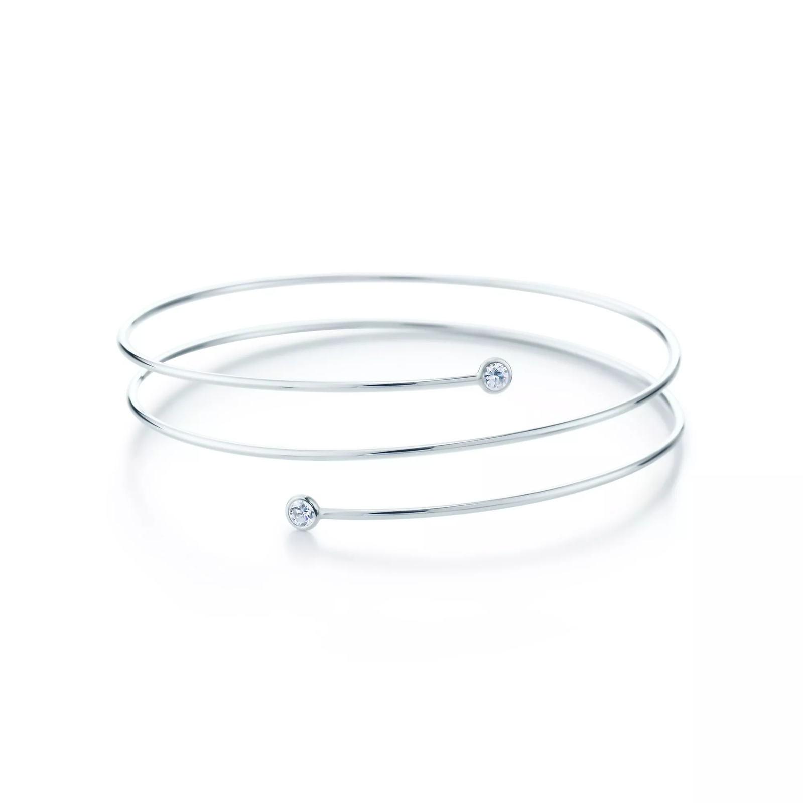 Diamond Hoop Bracelet