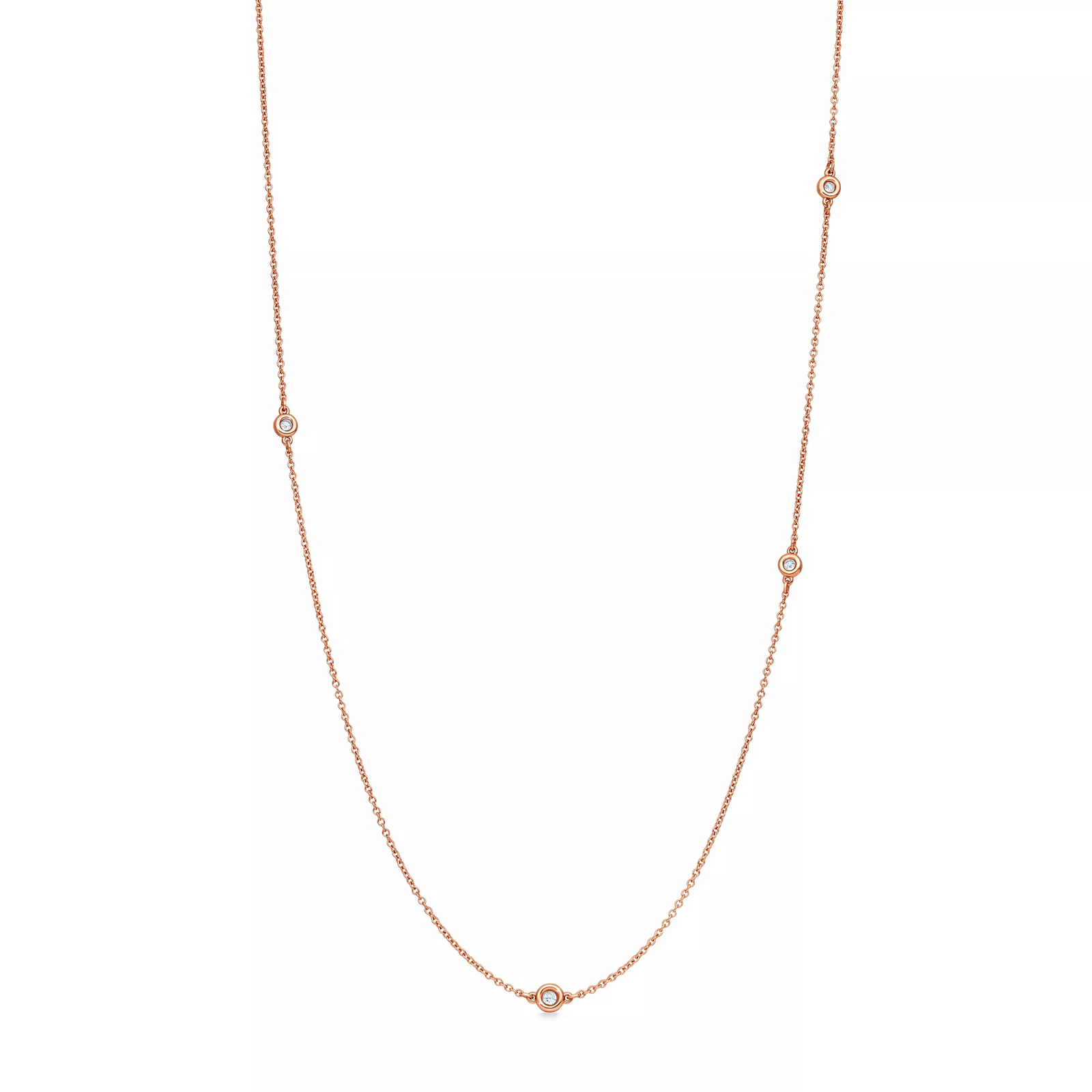 Diamonds by the Yard Sprinkle Necklace