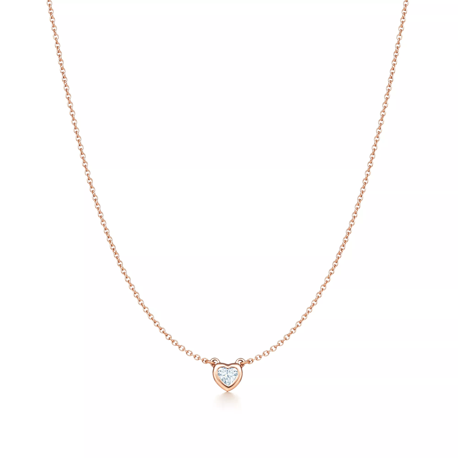 Diamonds by the Yard Heart Necklace