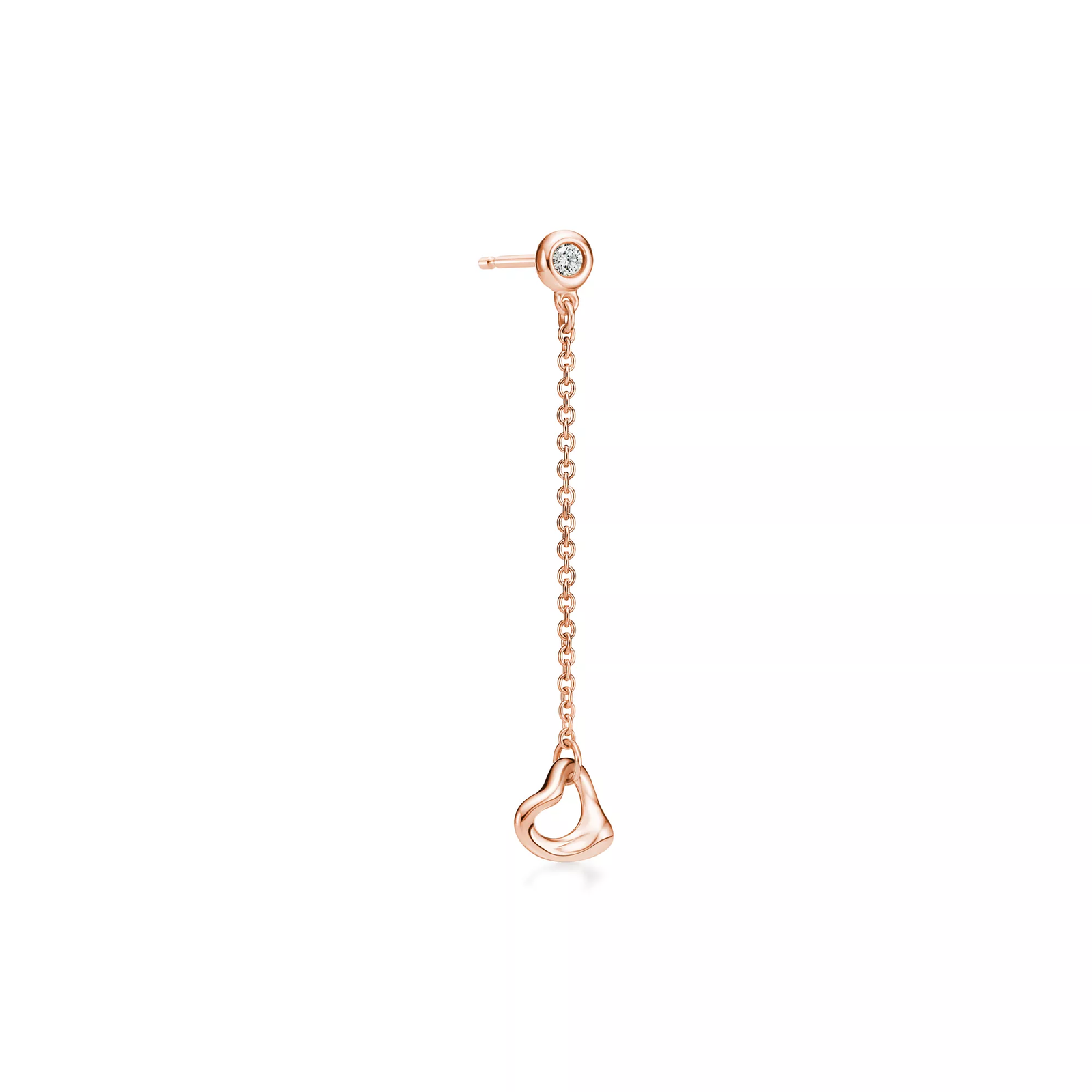 Diamonds by the Yard Open Heart Earrings
