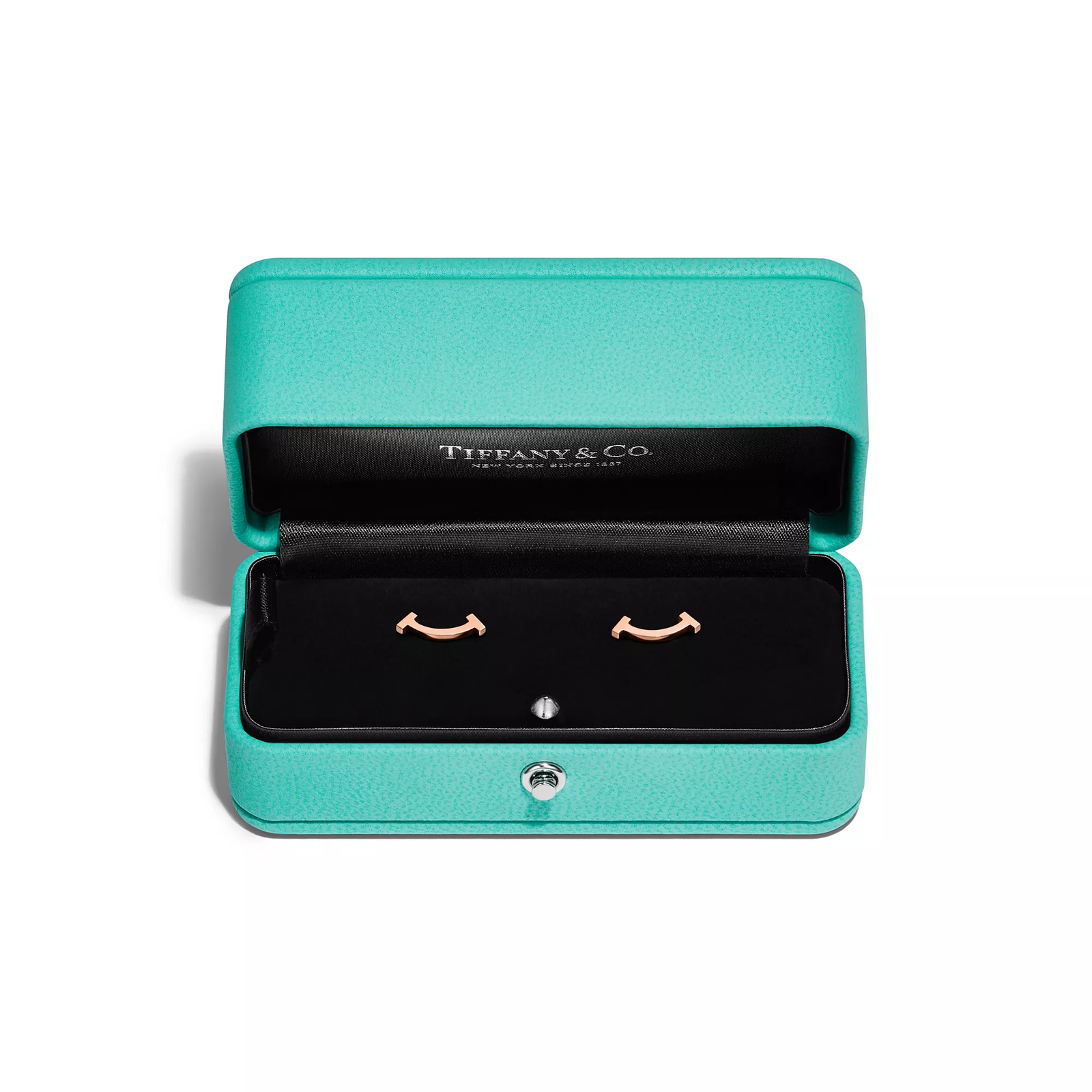 Smile Mini Earrings in Rose Gold