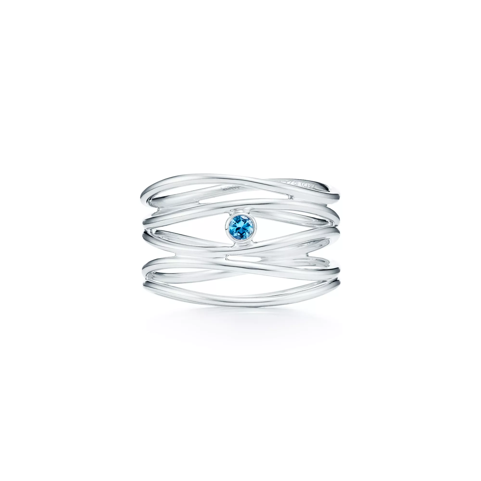 Wave Five-row Ring