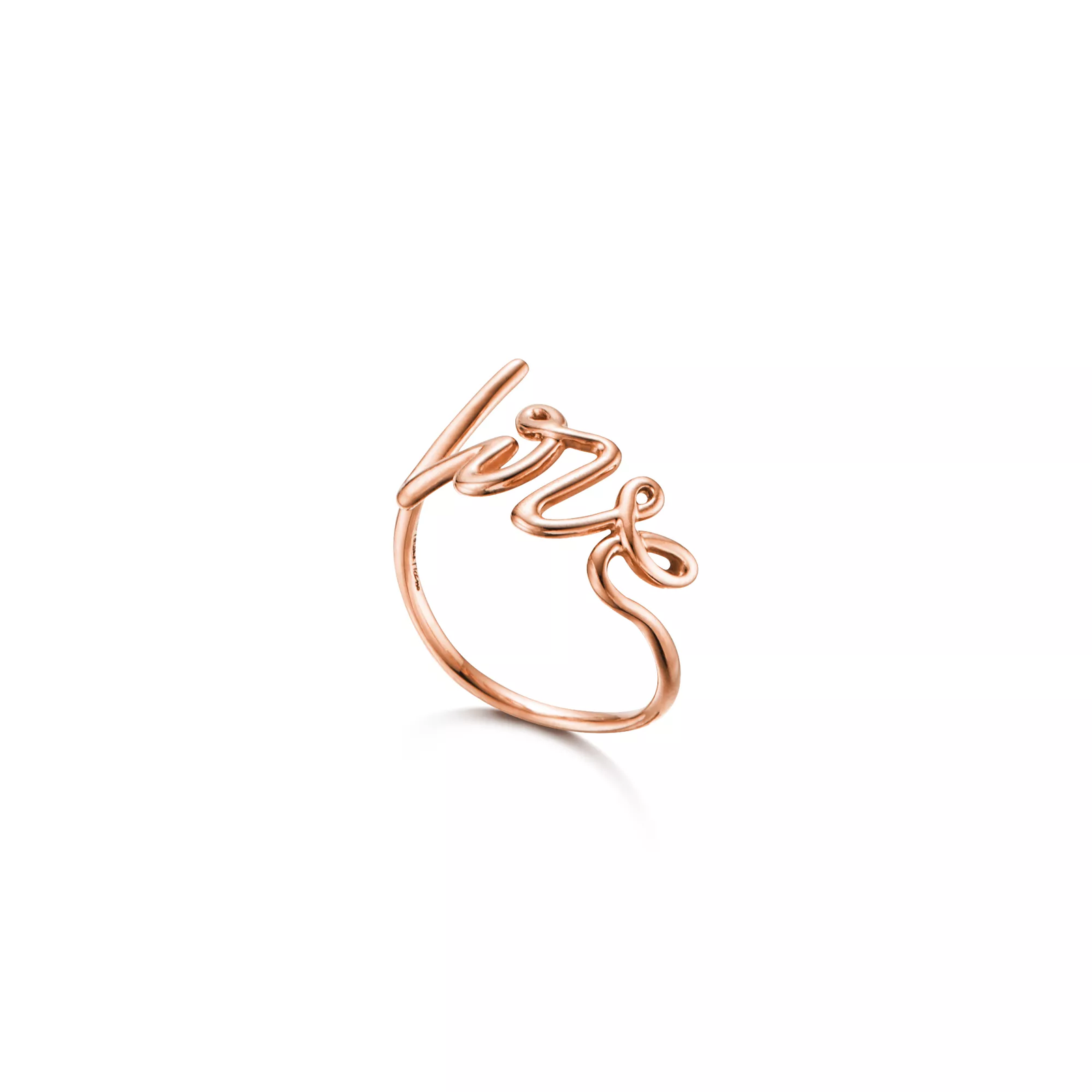 Love Ring in Rose Gold, Small