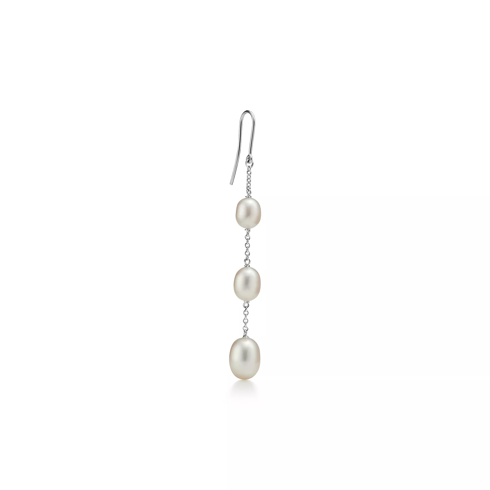 Pearls by the Yard Chain Earrings