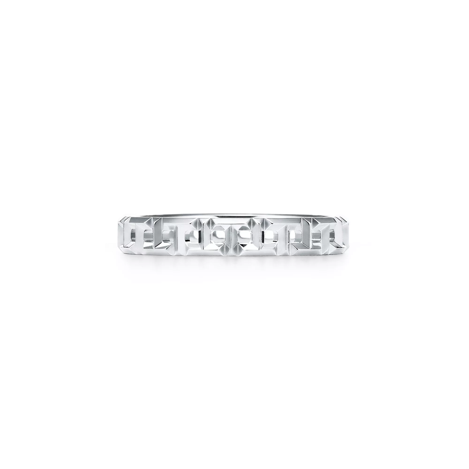 True Narrow Ring in White Gold