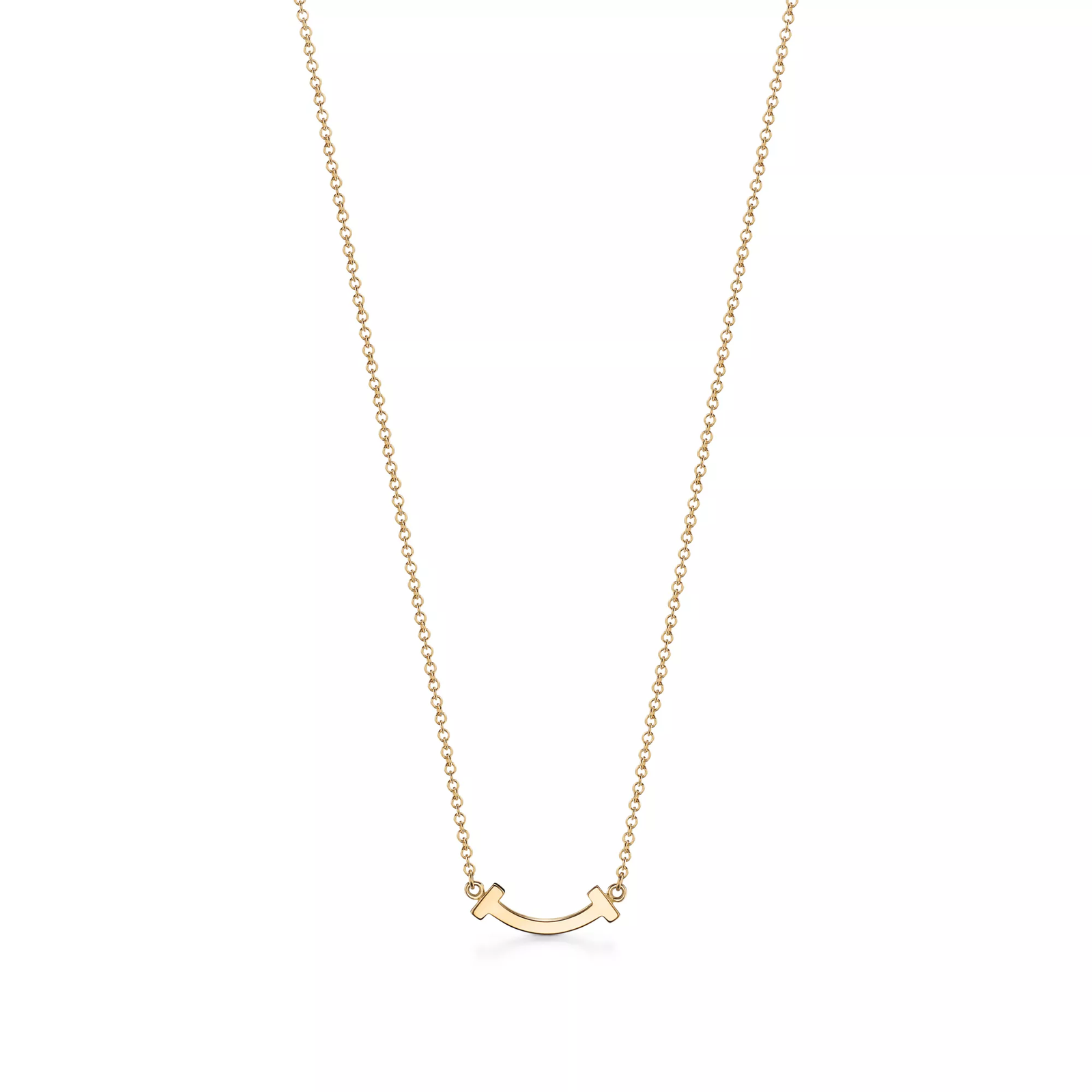 Smile Pendant in Yellow Gold, Mini