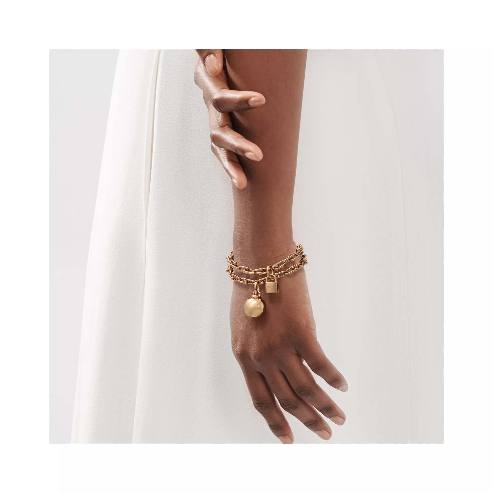 Small Wrap Bracelet in Rose Gold