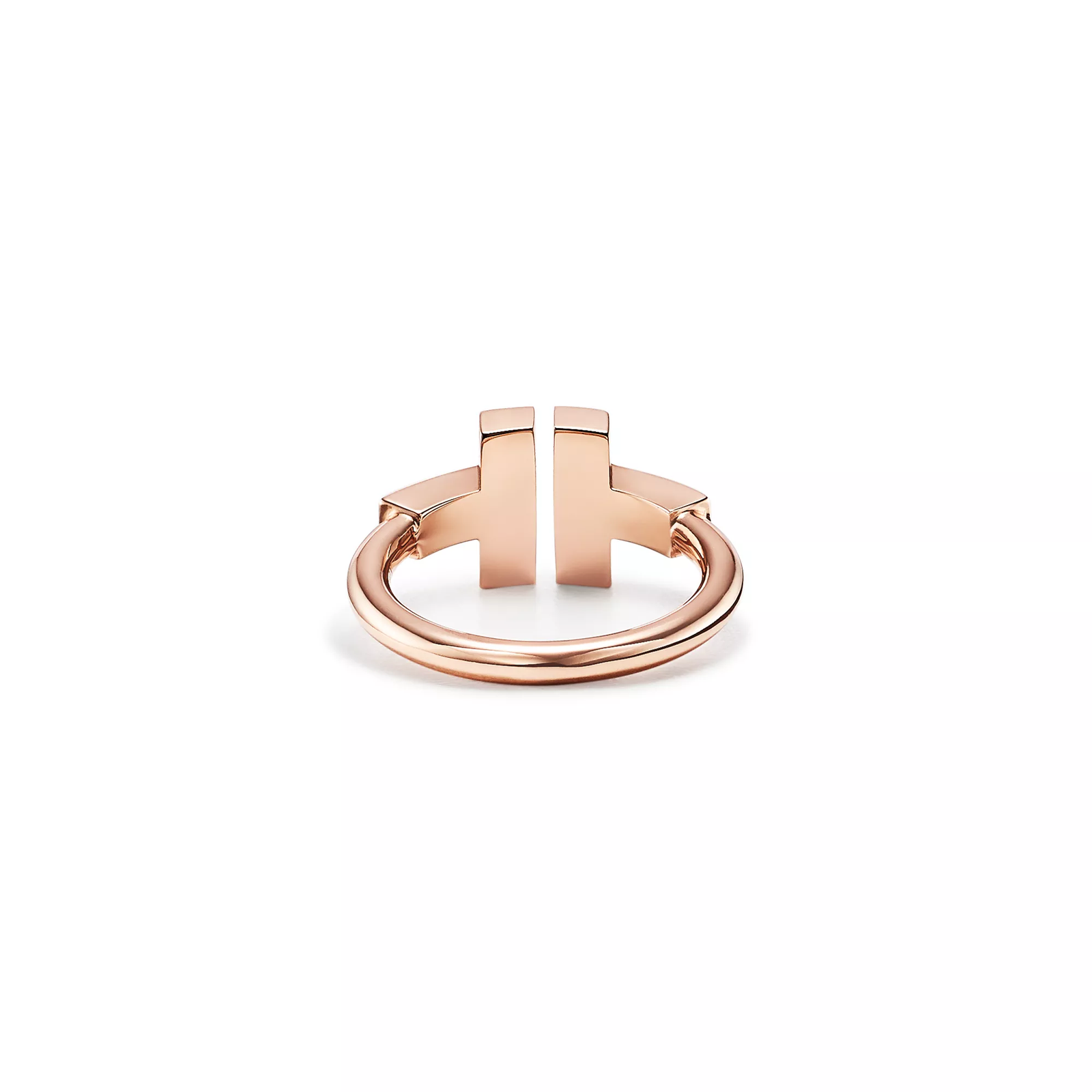 Wire Ring in Rose Gold with Mother-of-pearl