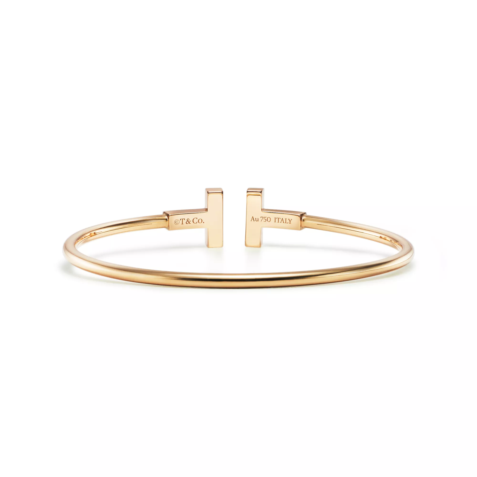 Turquoise Wire Bracelet in Yellow Gold