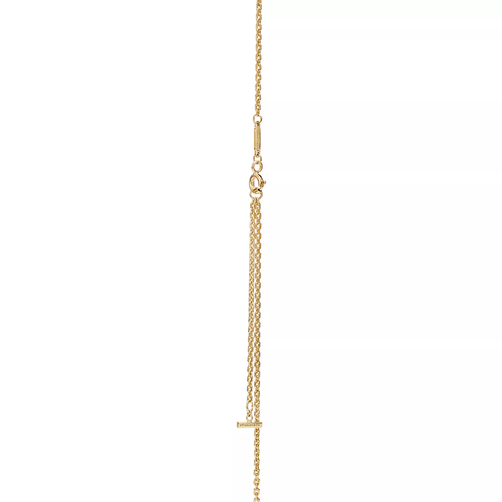 Medium Smile Pendant in Gold with Diamonds