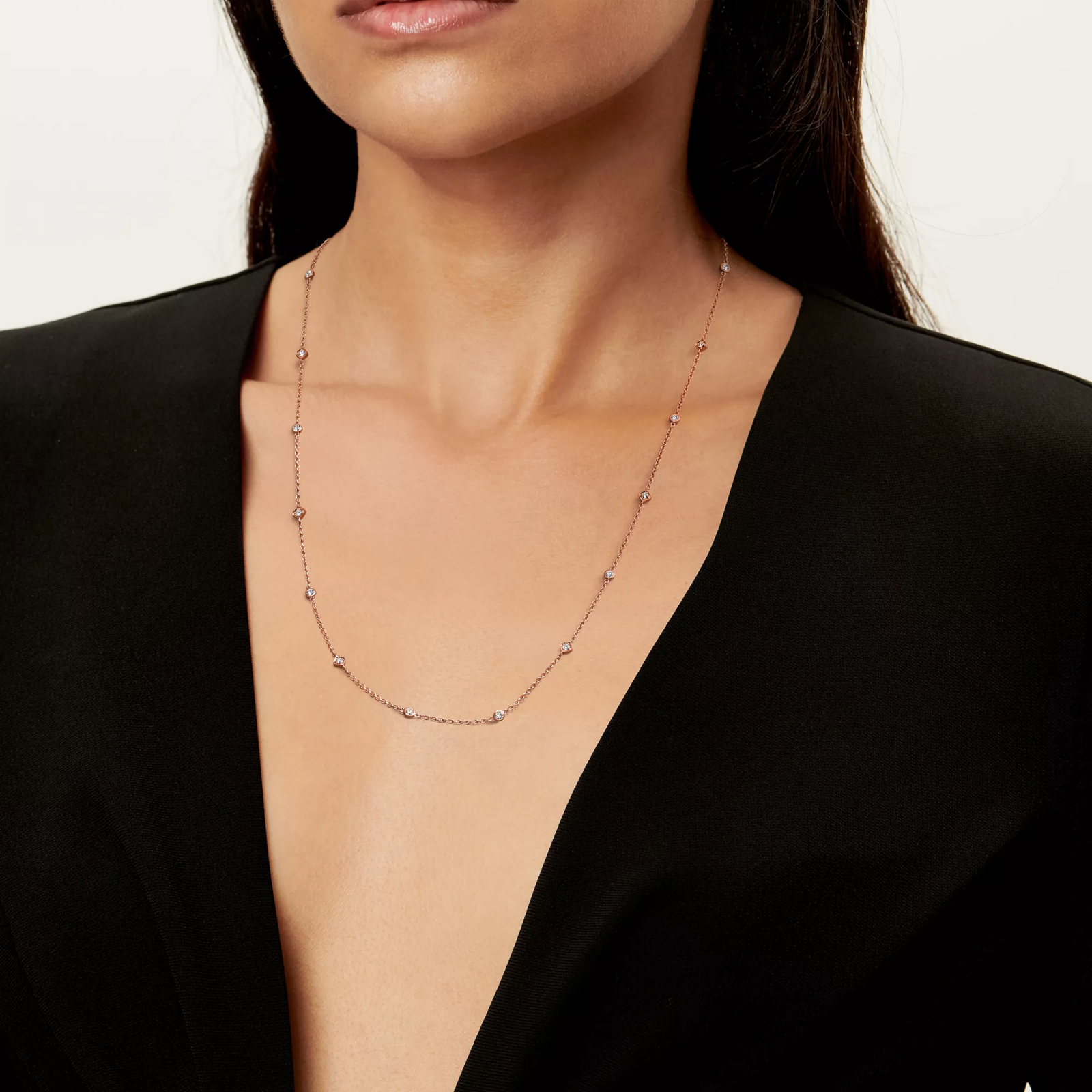 Square Chain Necklace