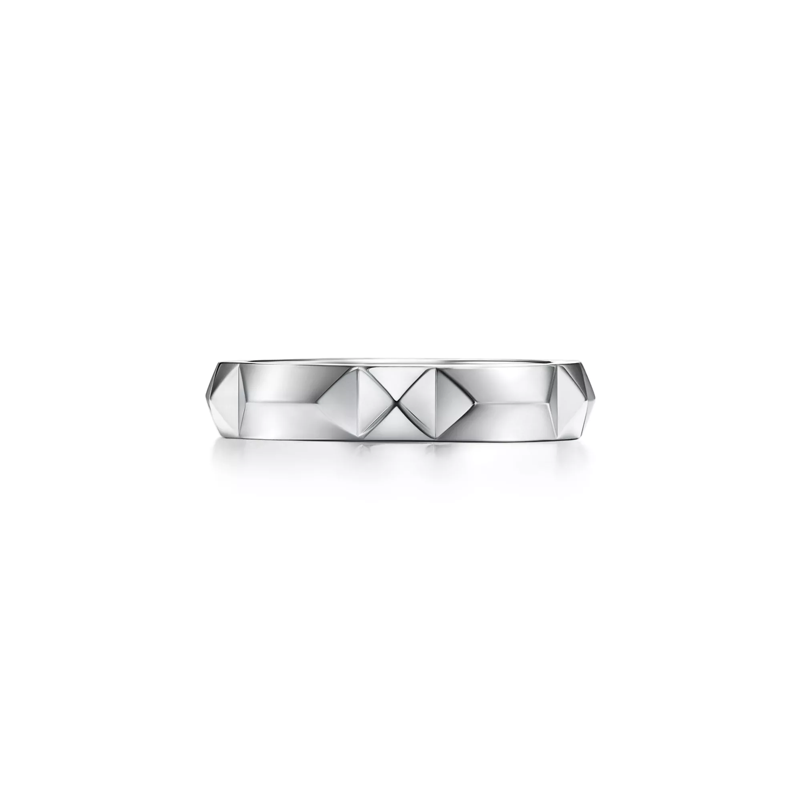 Band Ring in Platinum, 4 mm Wide