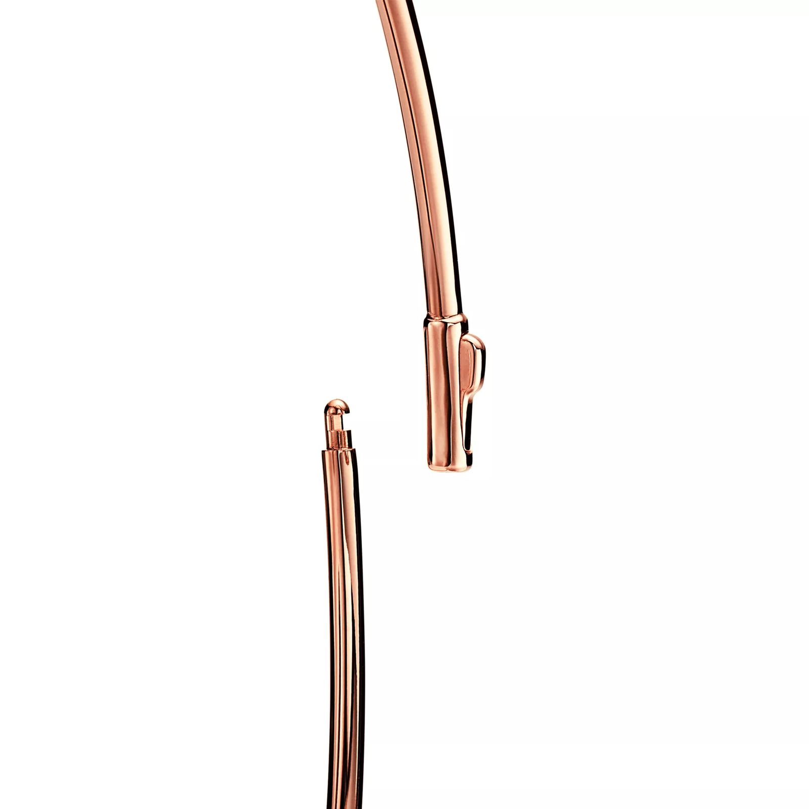 Necklace in Rose Gold with Diamonds