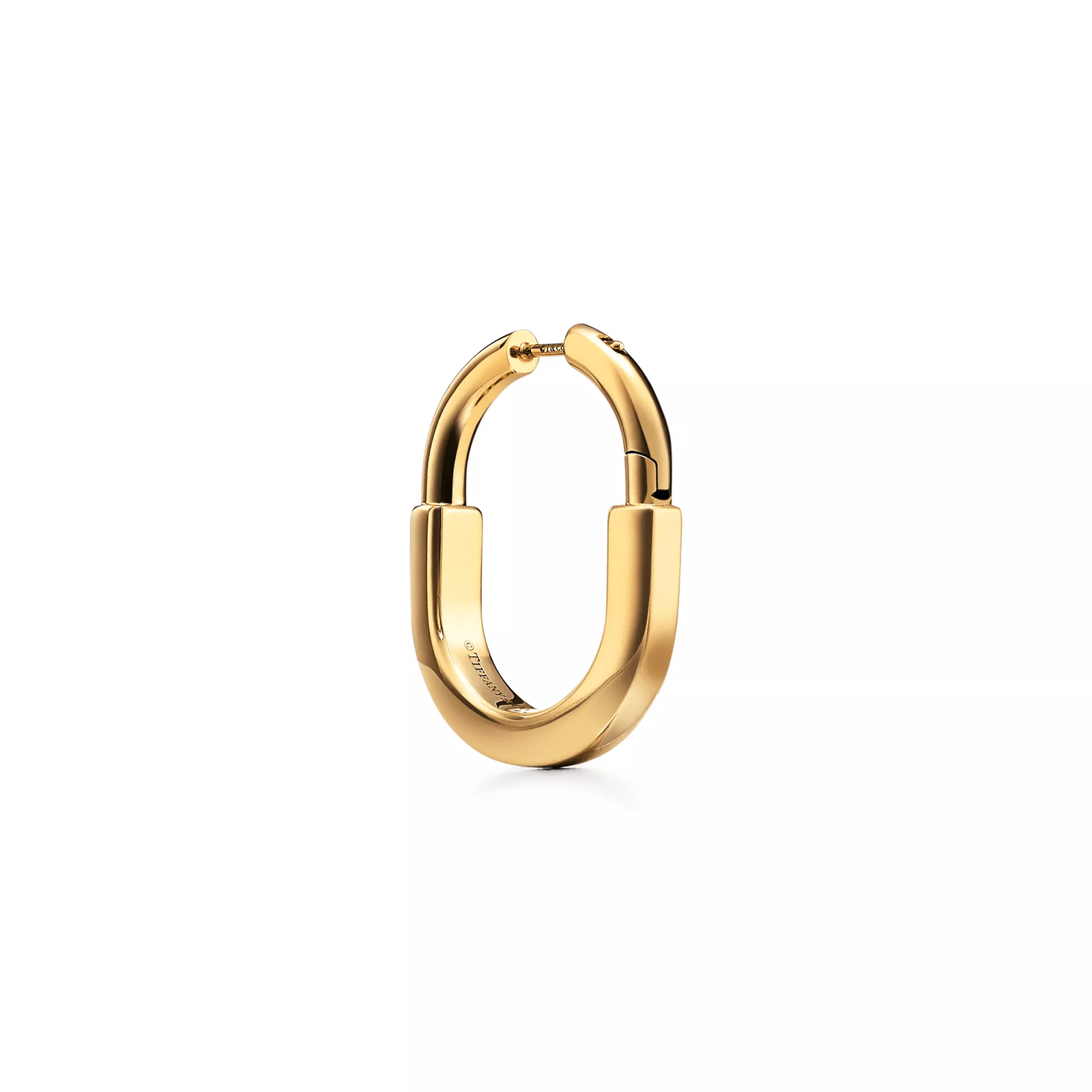 Earrings in Yellow Gold, Medium