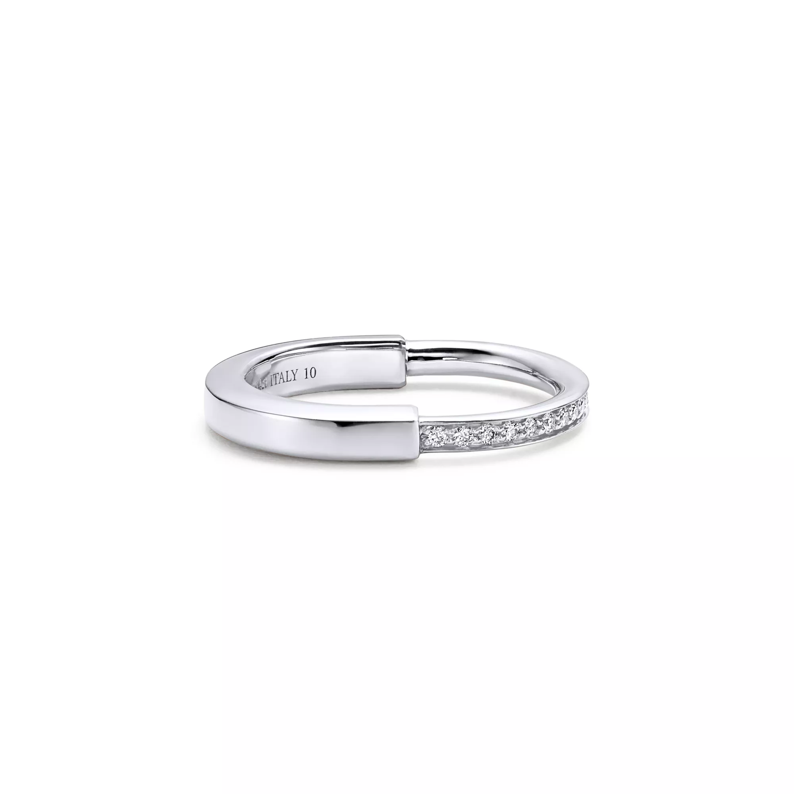 Ring in White Gold with Diamonds