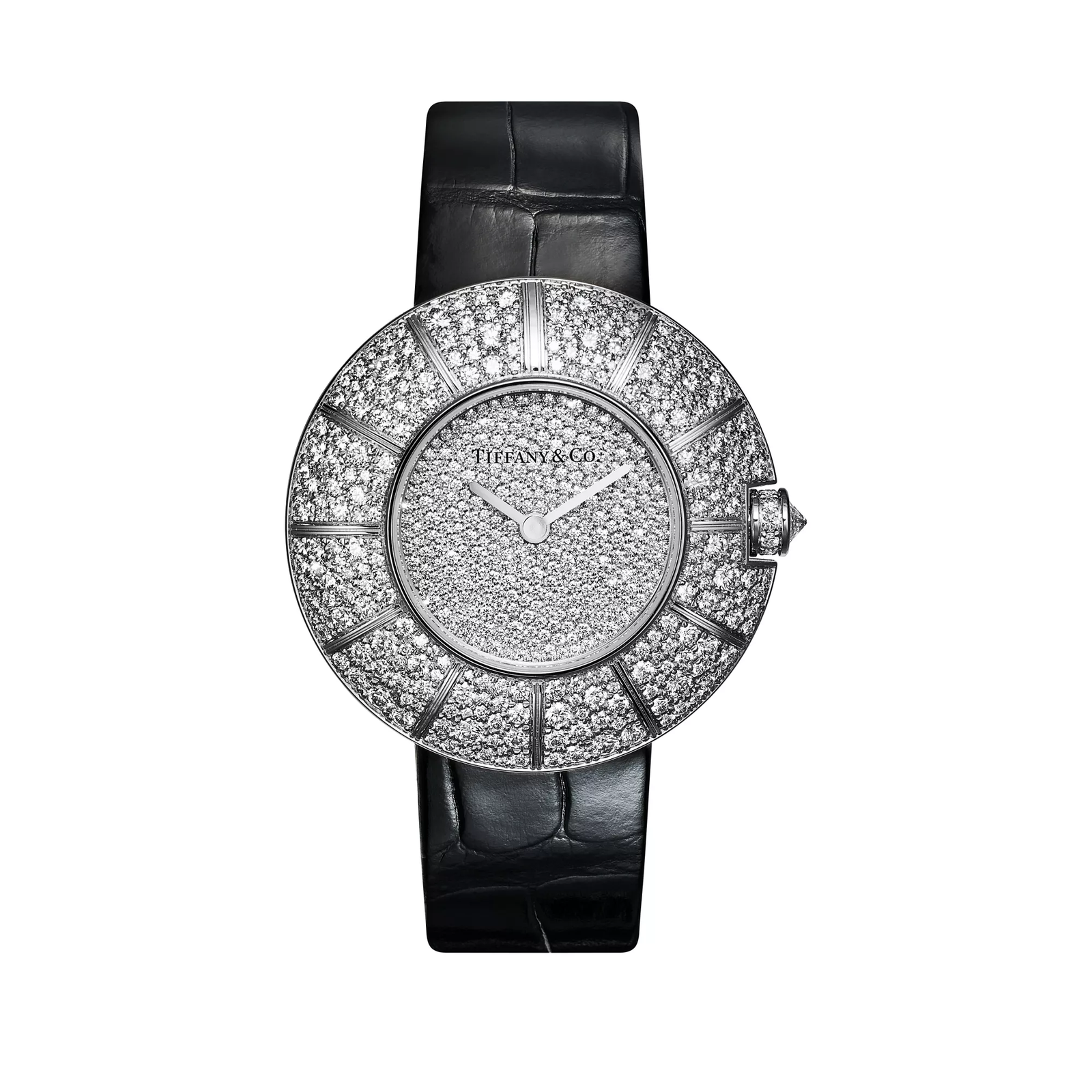 Watch in White Gold with Diamonds