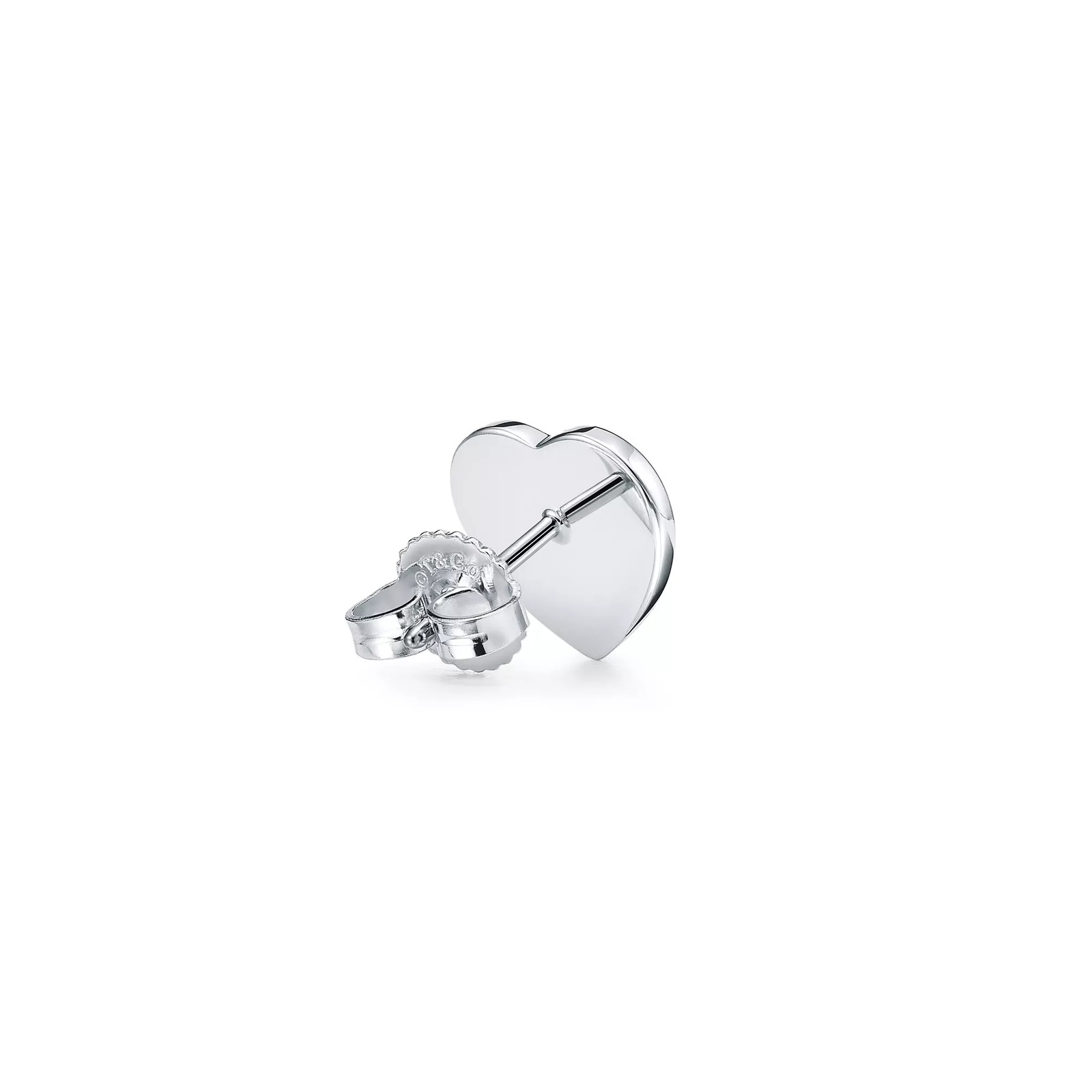 Heart Pendant and Earrings Set, Limited Edition in Silver with Diamonds, Mini