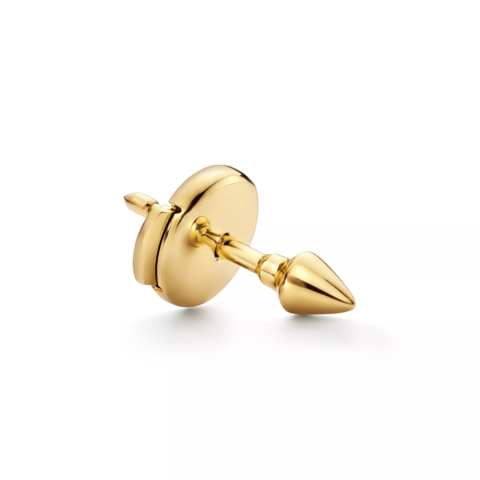 Small Earrings in Gold with Diamonds