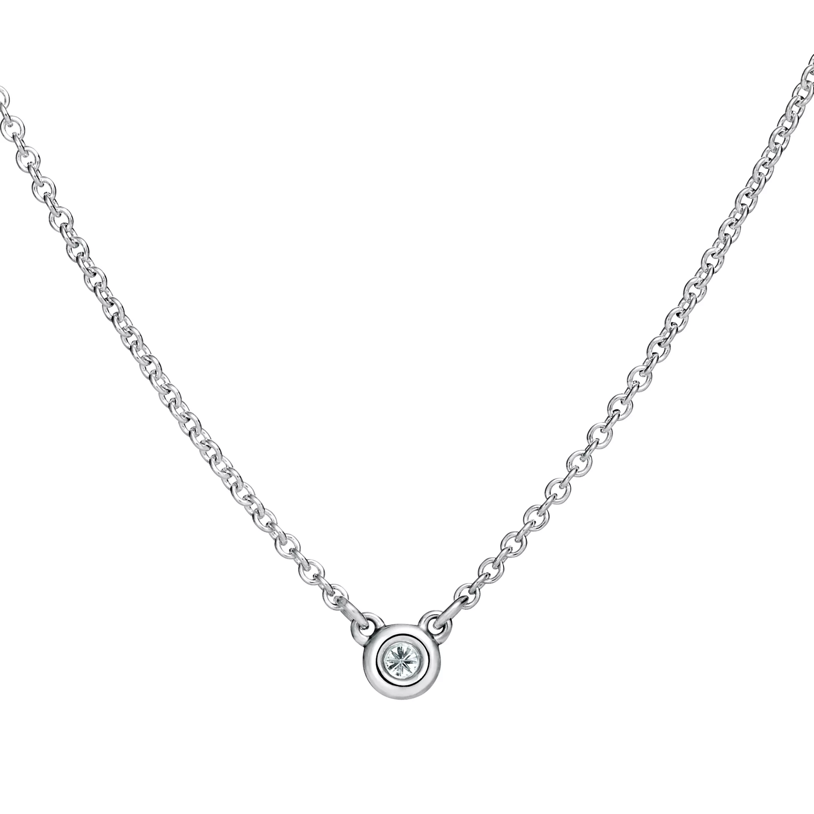 Diamonds by the Yard Pendant and Earrings Set in Sterling Silver