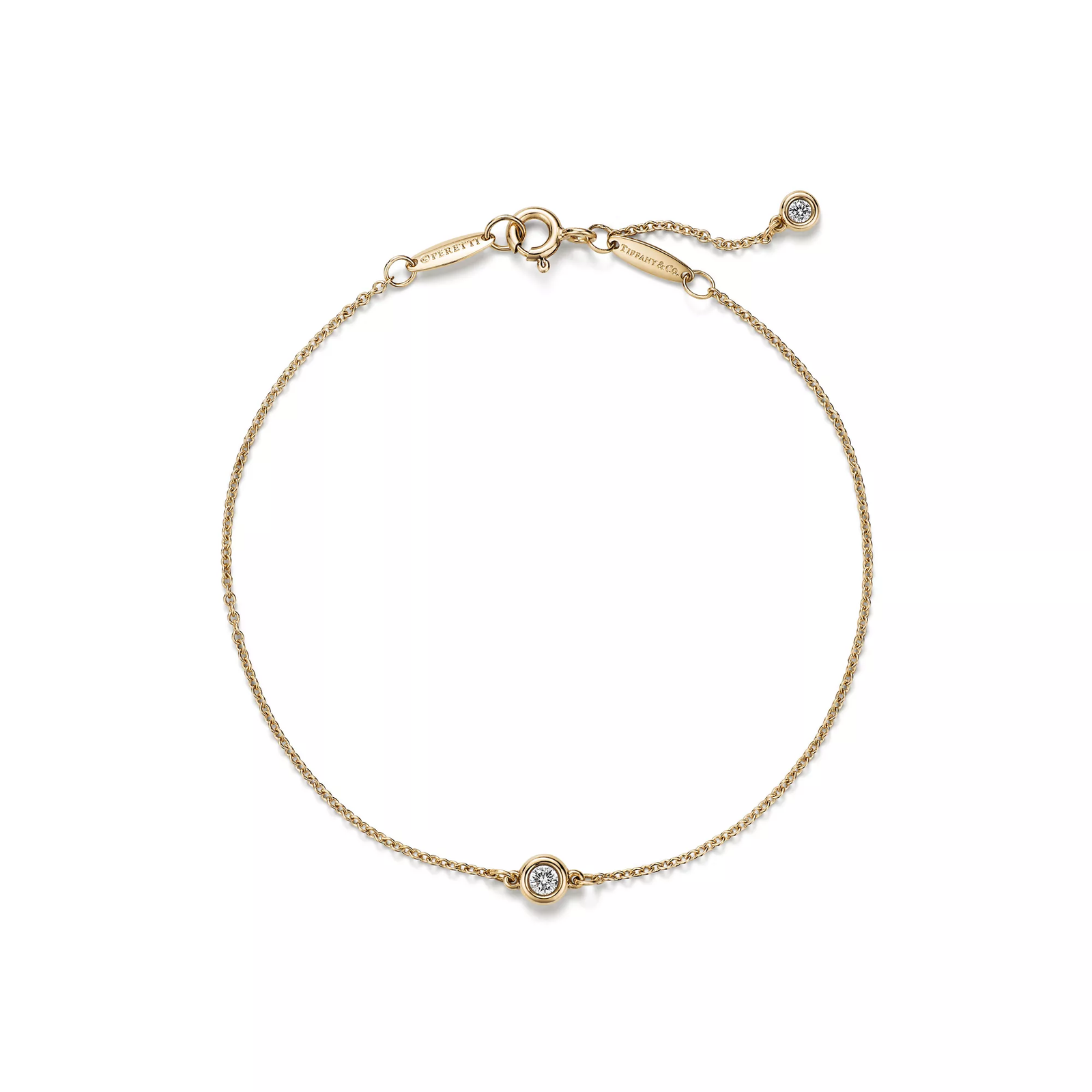 Diamonds by the Yard Bracelet in Yellow Gold with Diamonds