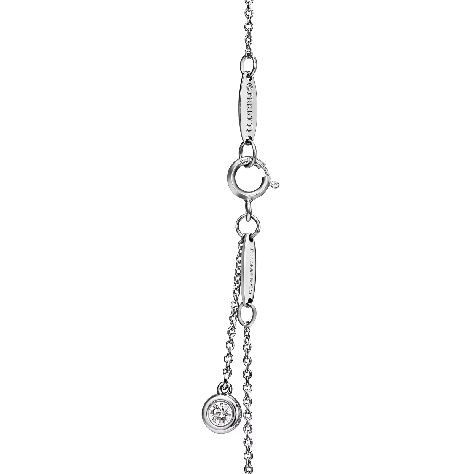 Color by the Yard Bracelet in Platinum with an Aquamarine