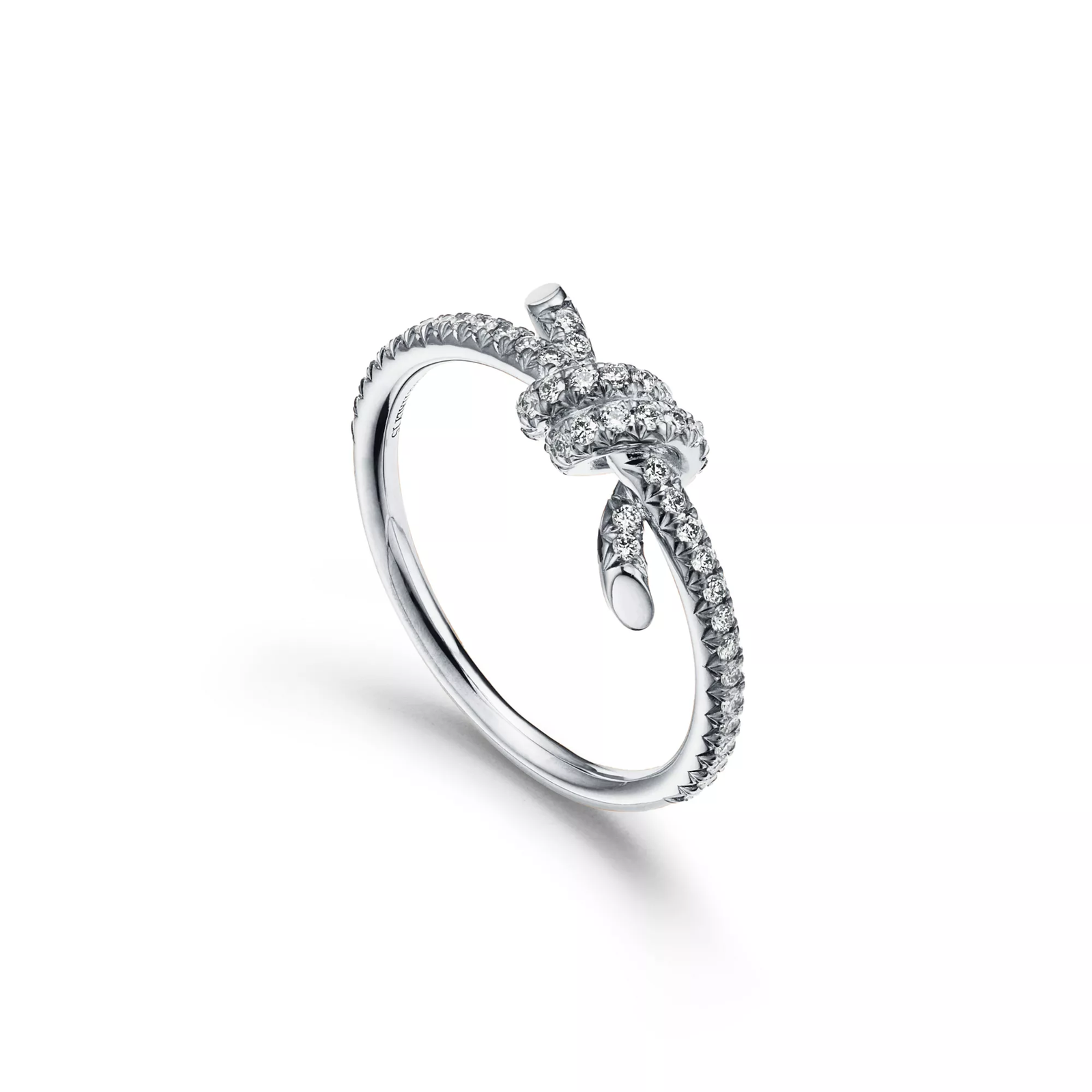 Ring in White Gold with Diamonds