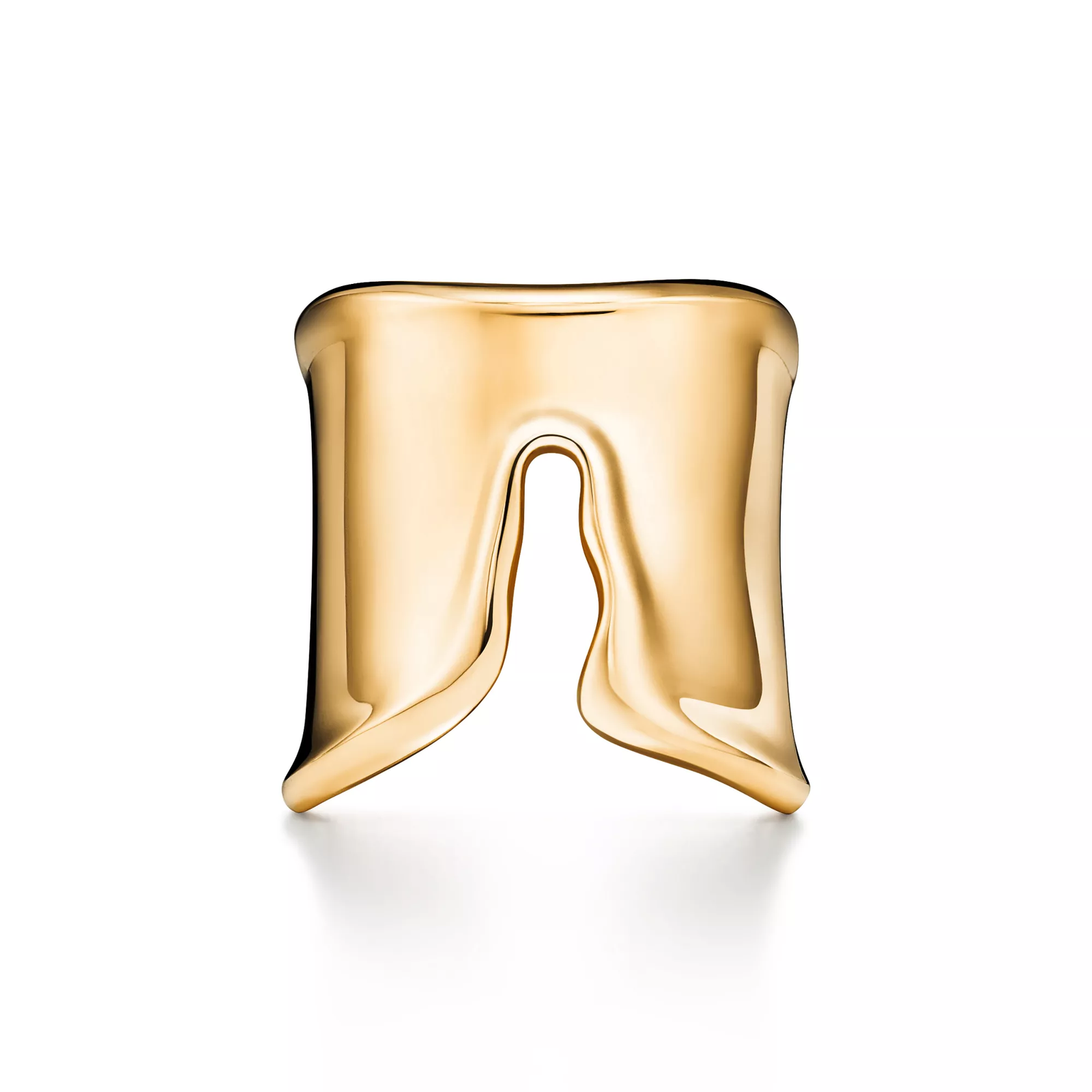 Split Ring in Yellow Gold