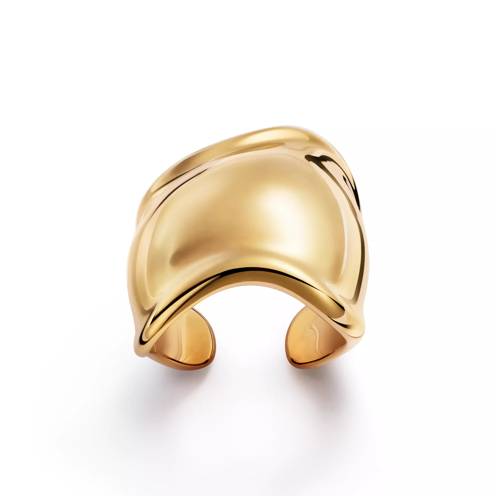 Bone Ring in Yellow Gold