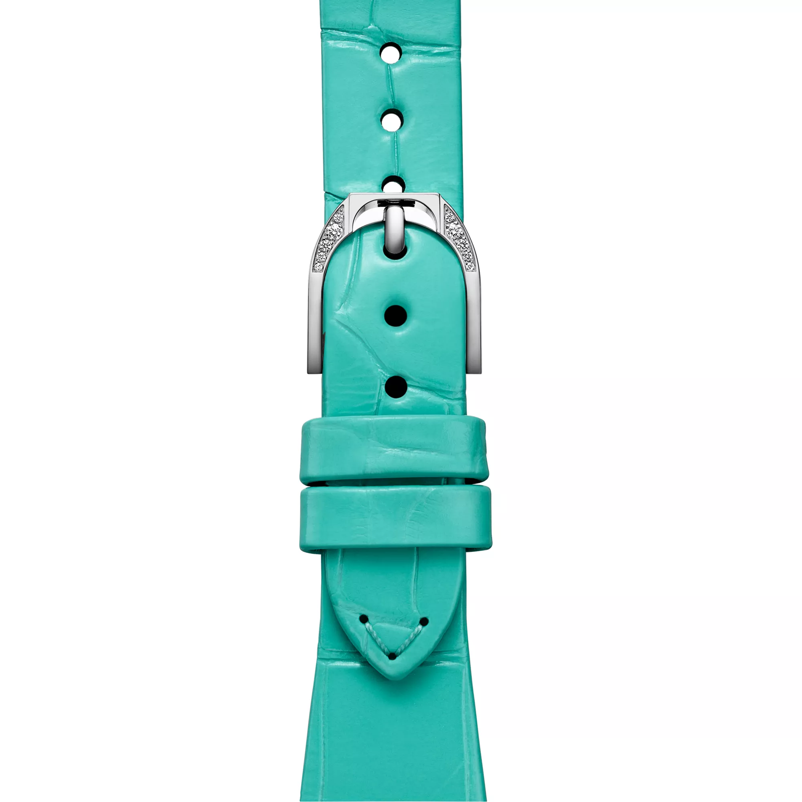 Facet Watch in White Gold with Diamonds