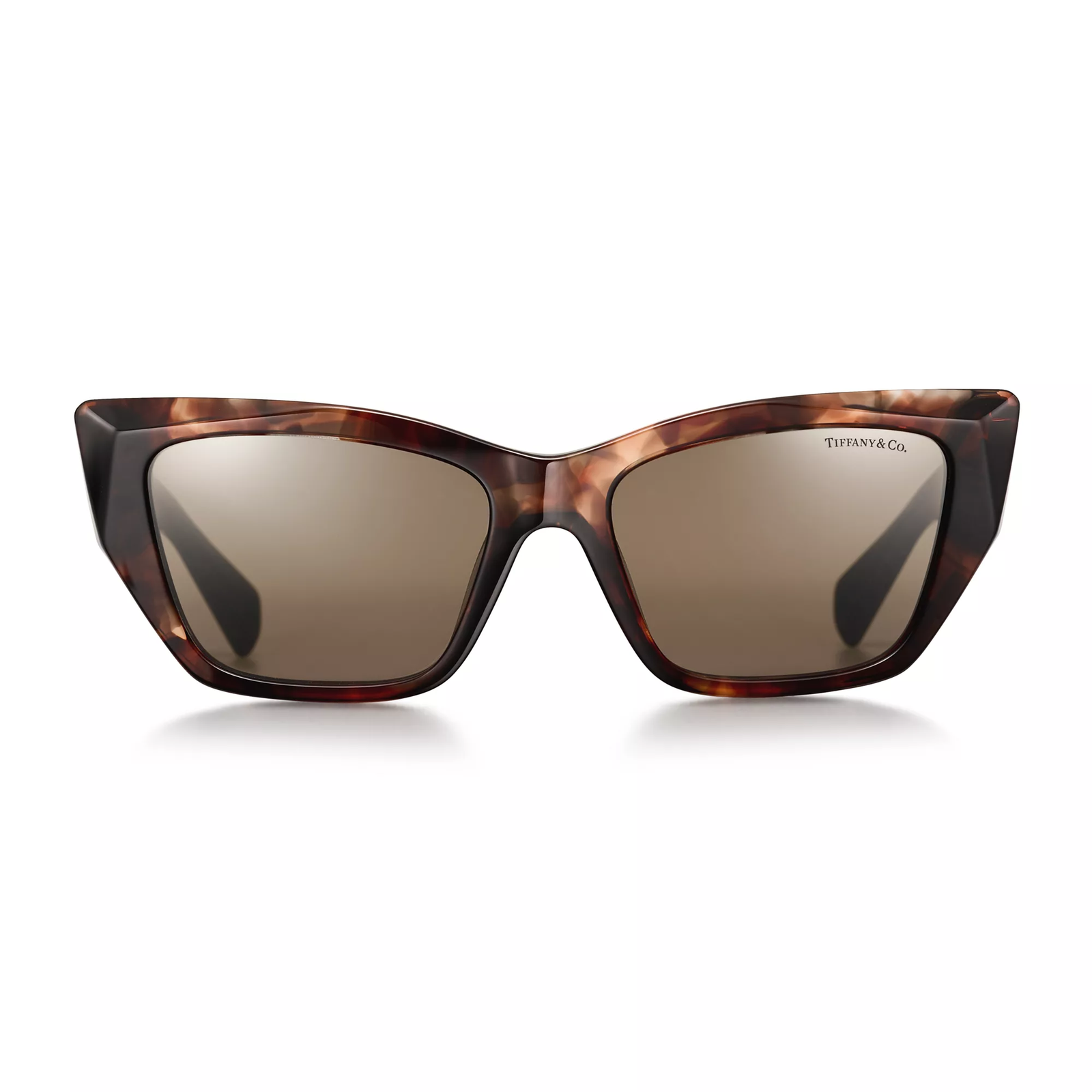 Sunglasses in Tortoise Acetate with Light Brown Lenses