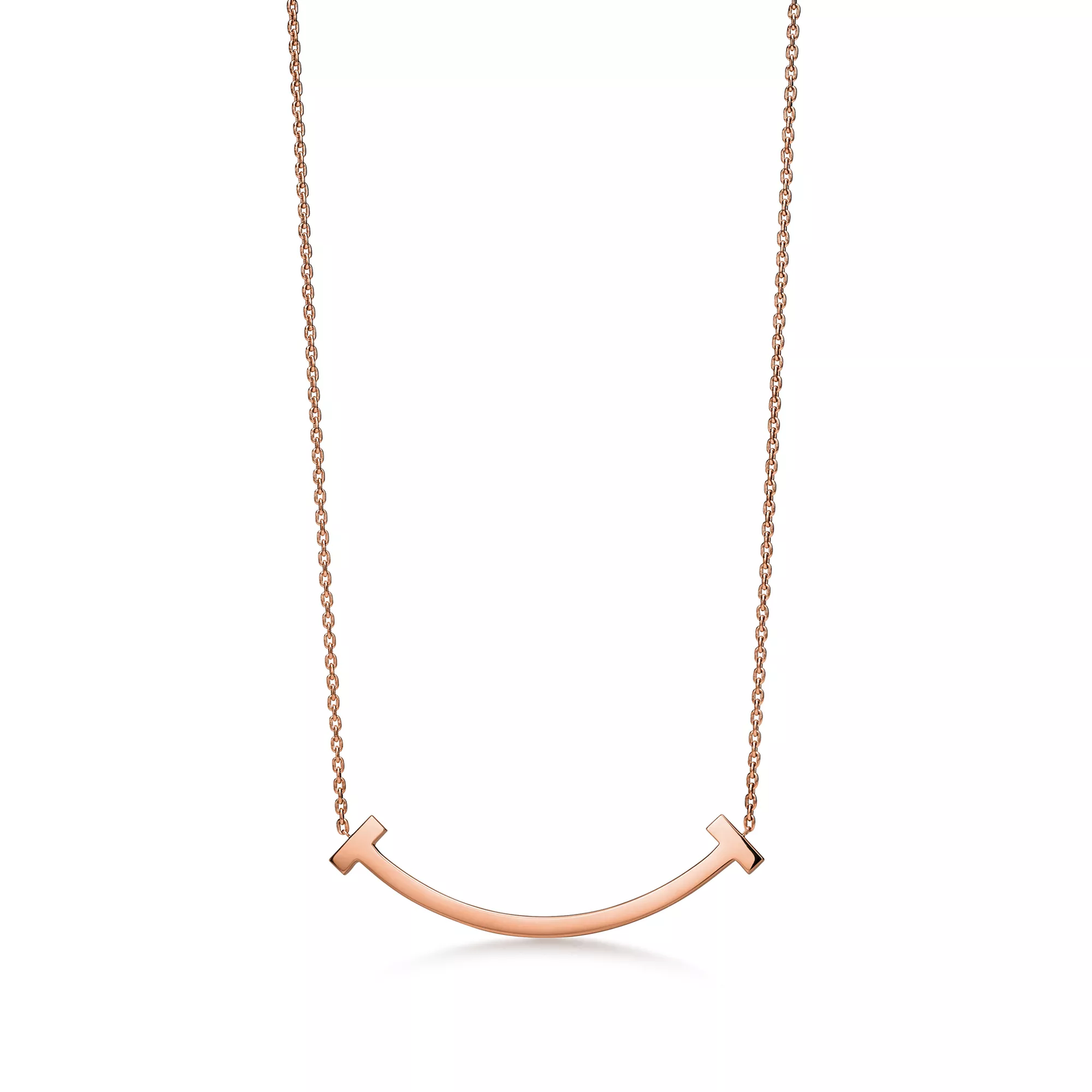 Smile Medium Pendant in Rose Gold