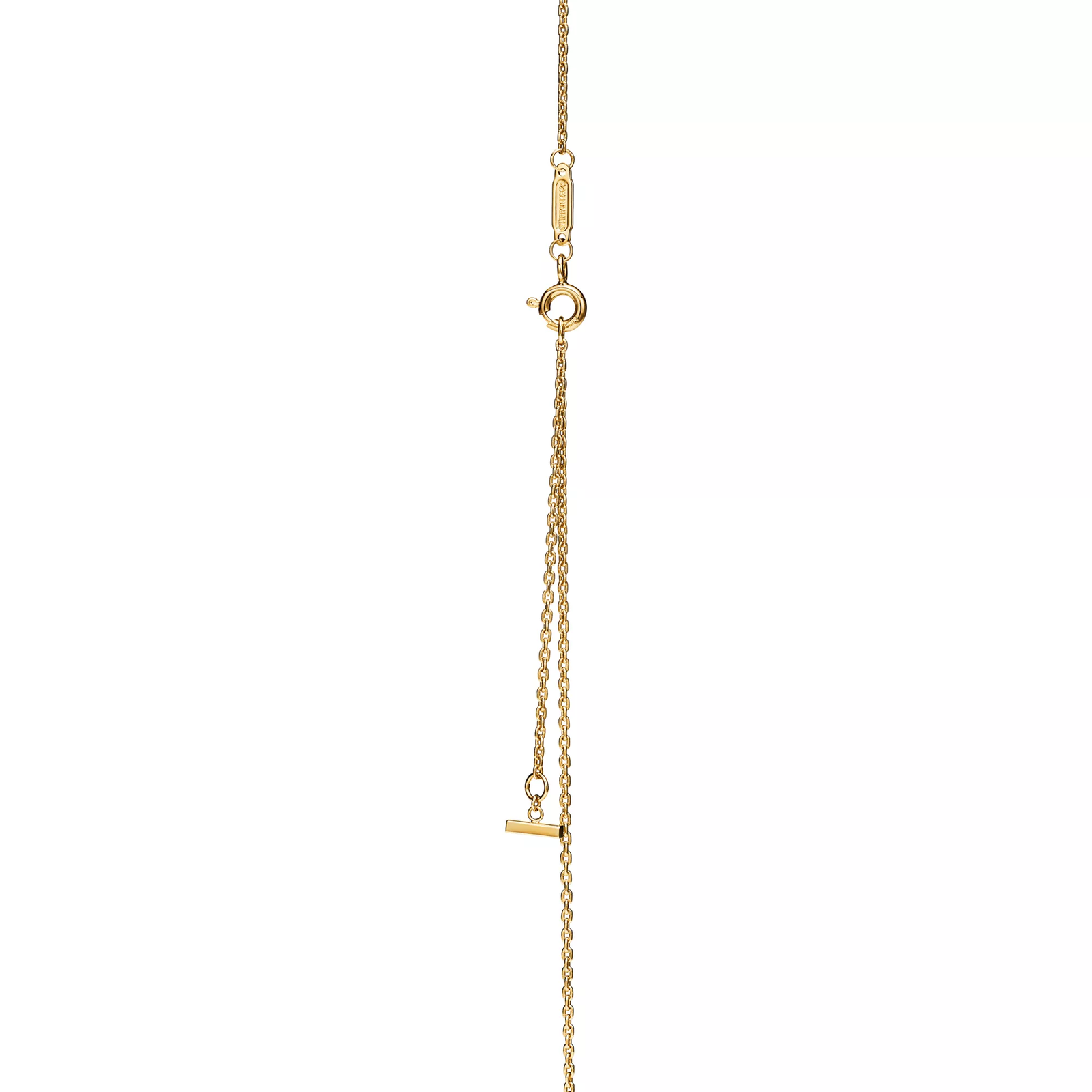 Smile Medium Pendant in Yellow Gold with Diamonds