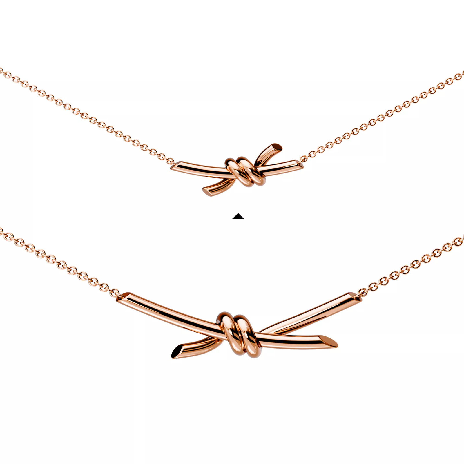 Small Pendant in Rose Gold